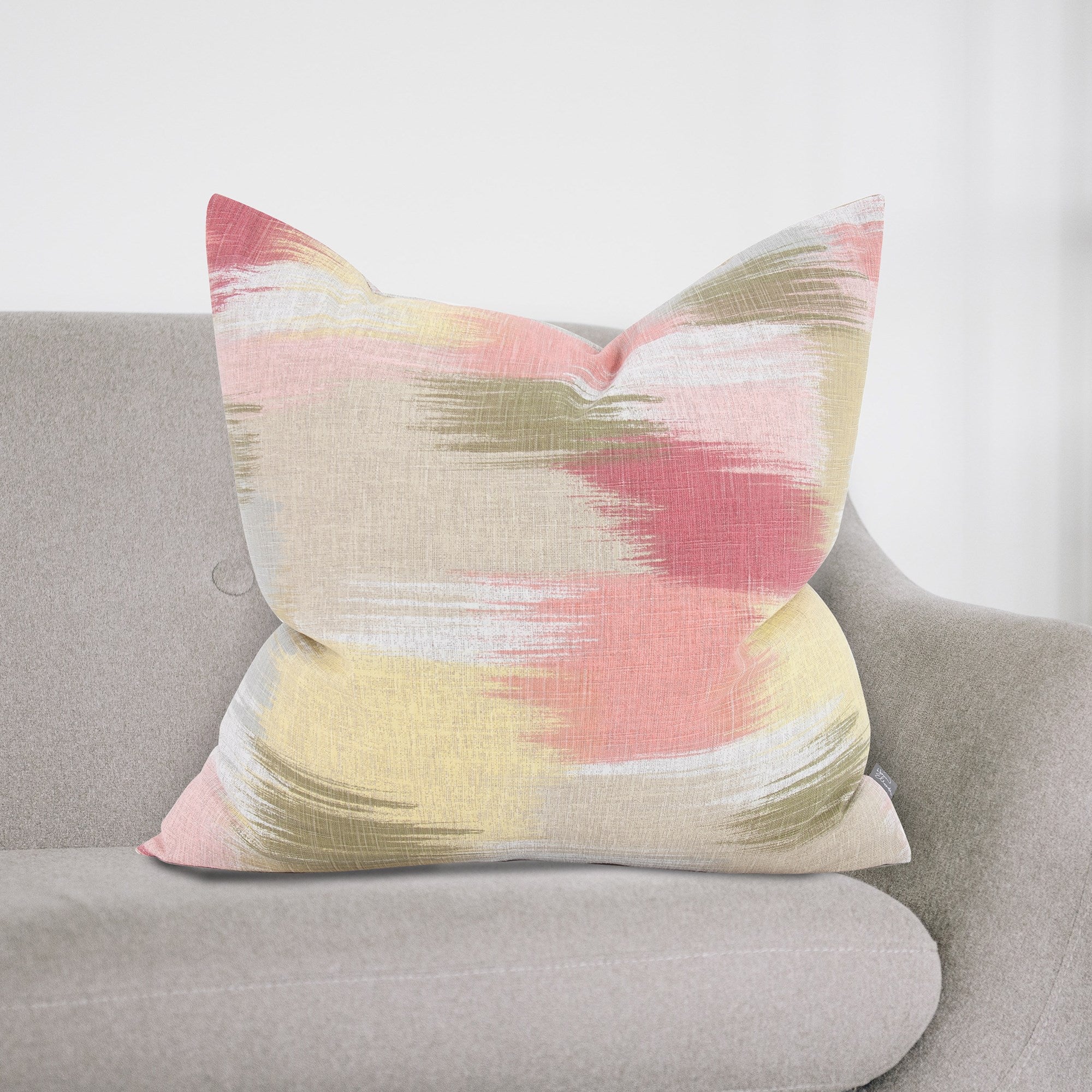 Gleam Coral Down Pillow- 24" x 24"