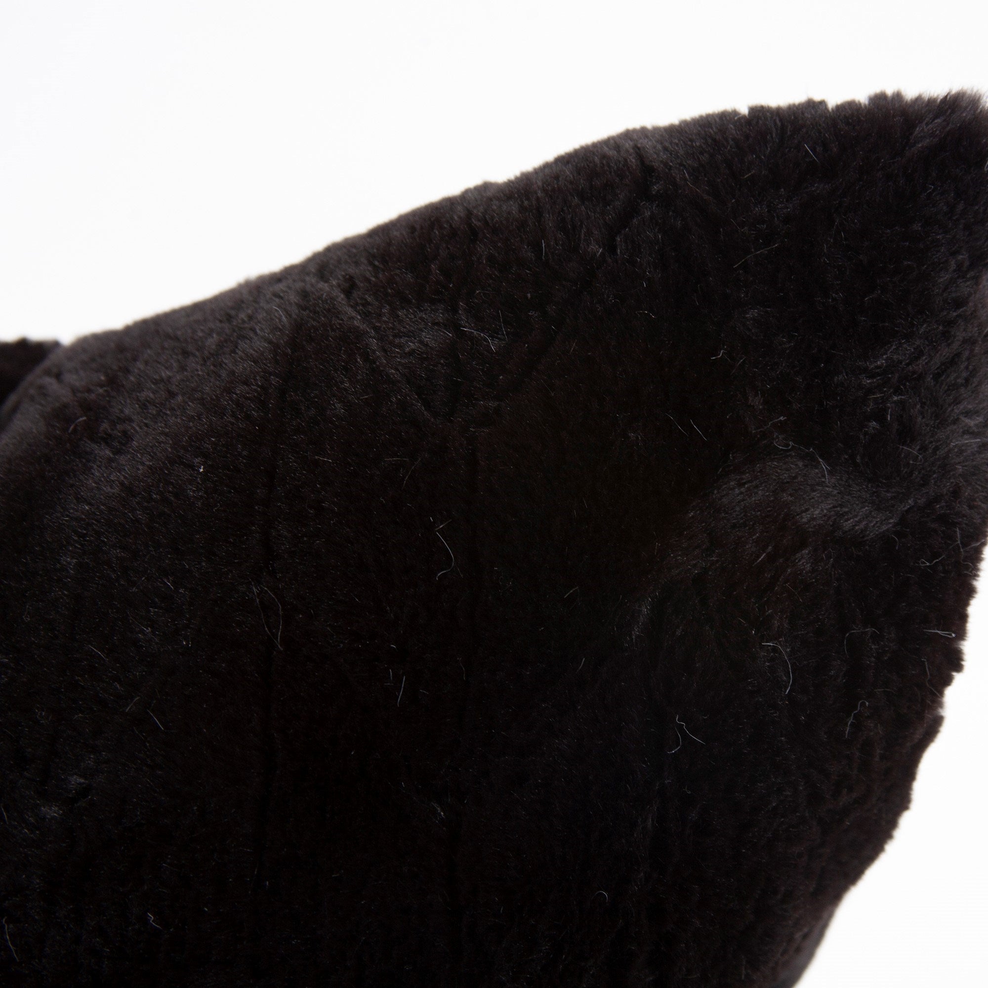 Angora Ebony Down Pillow- 24" x 24"