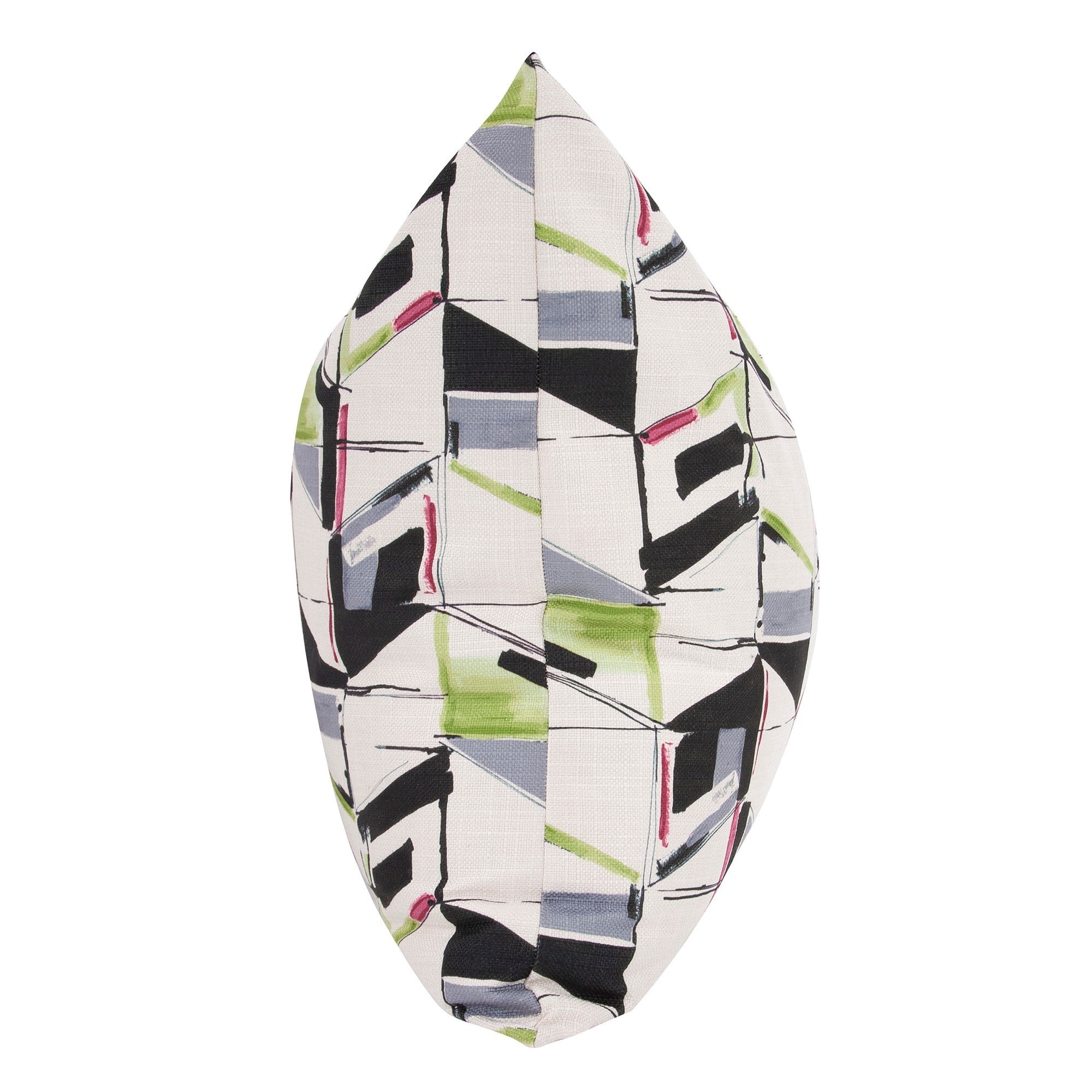 Abstract Fuchsia Down Pillow- 24" x 24"