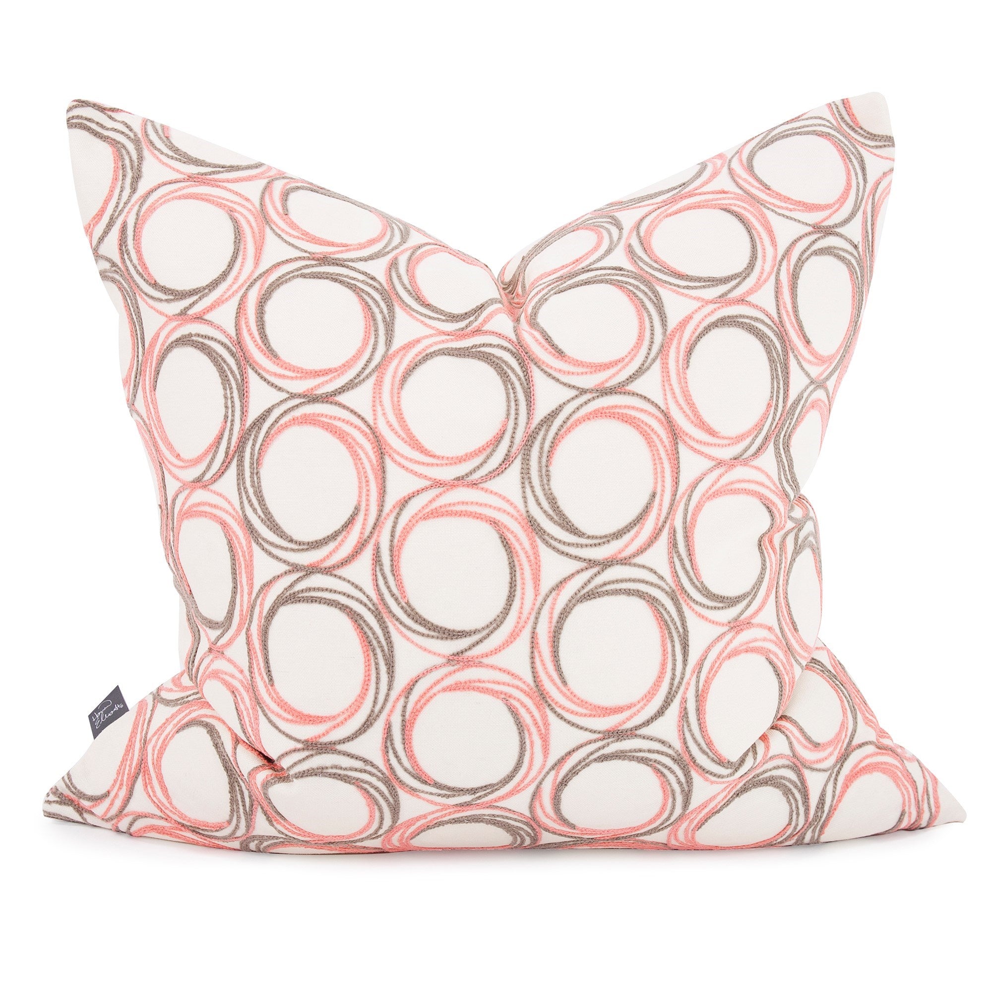Demo Coral Down Pillow- 24" x 24"