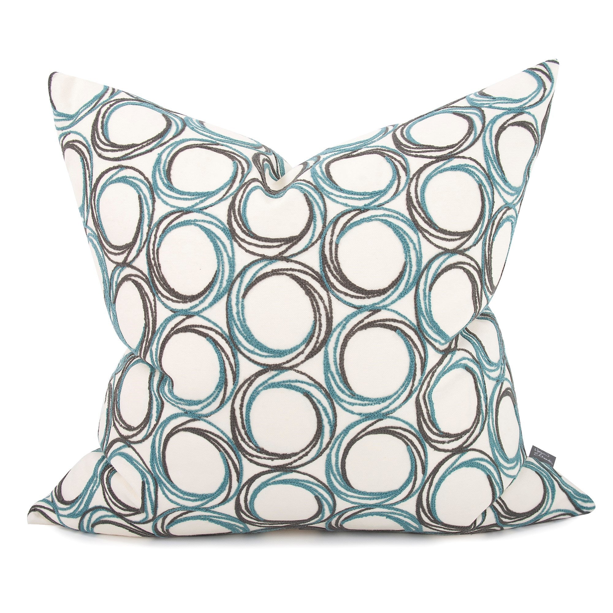 Demo Indigo Poly Pillow- 24" x 24"