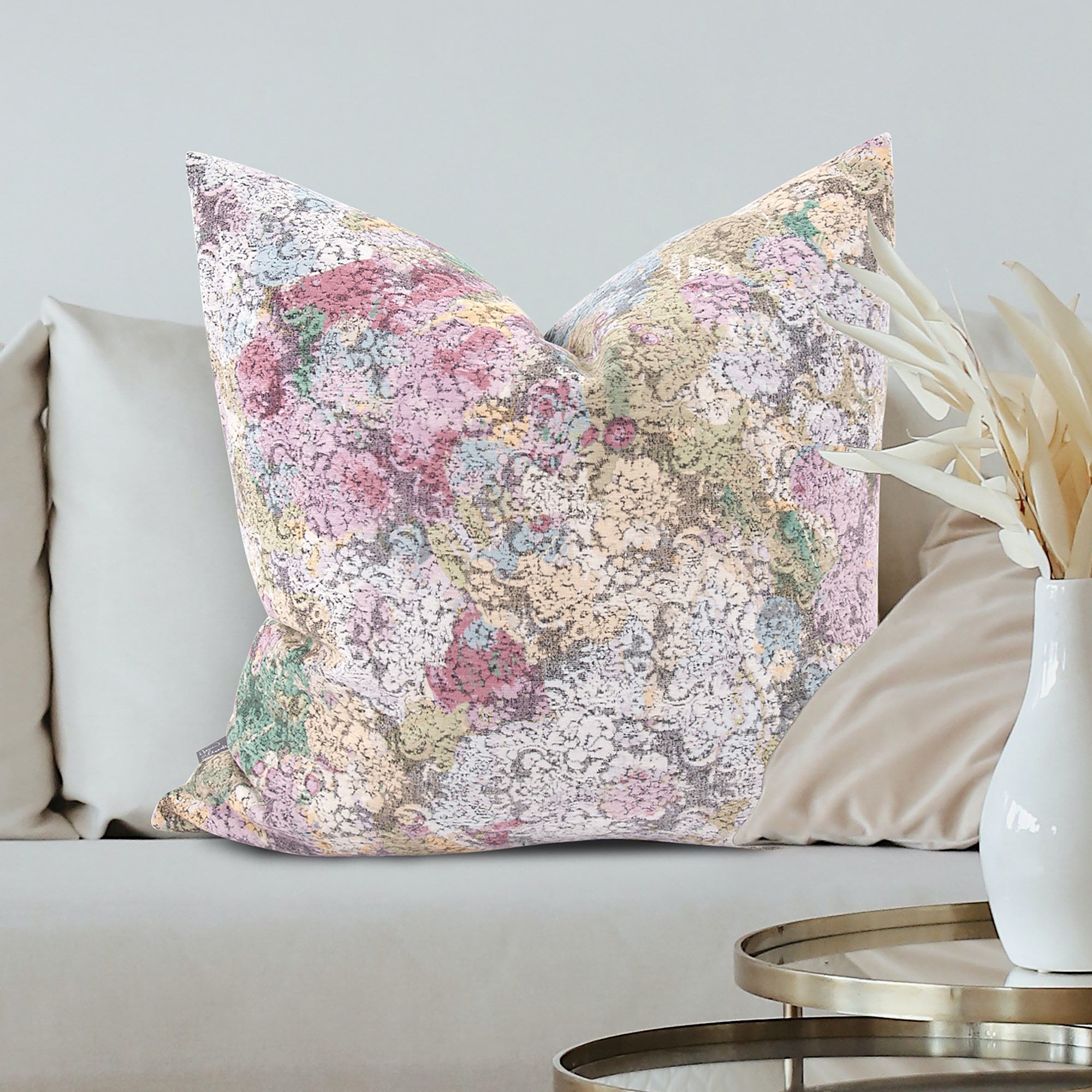 Stanton Blush Poly Pillow- 24" x 24"