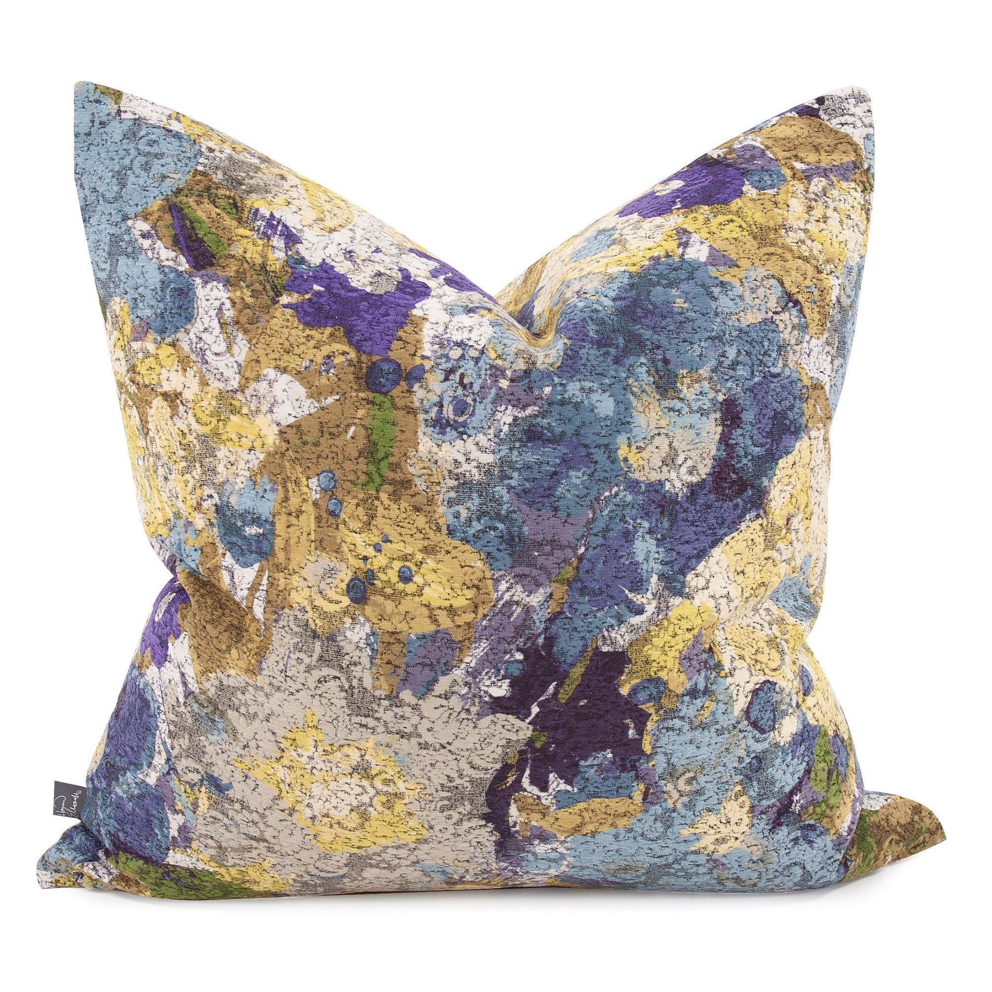 Stanton Eggplant Poly Pillow- 24" x 24"
