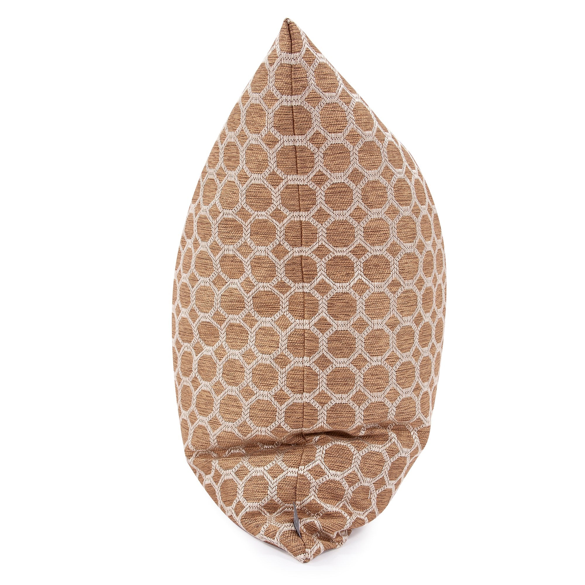 Pyth Gold Down Pillow- 24" x 24"