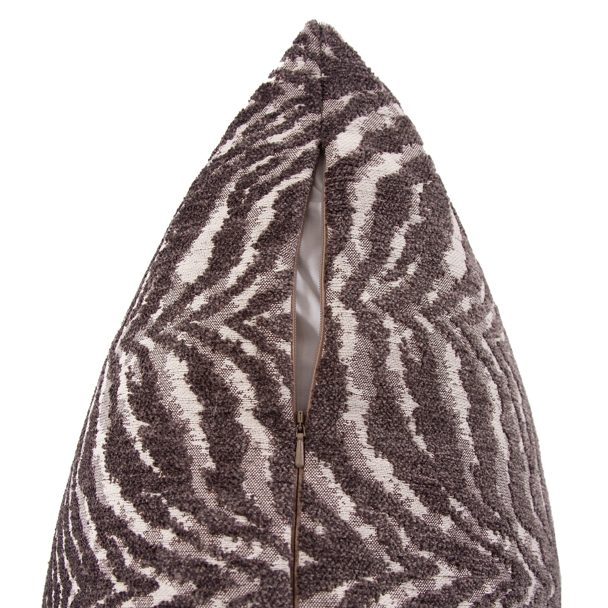 Bengal Charcoal Down Pillow- 24" x 24"