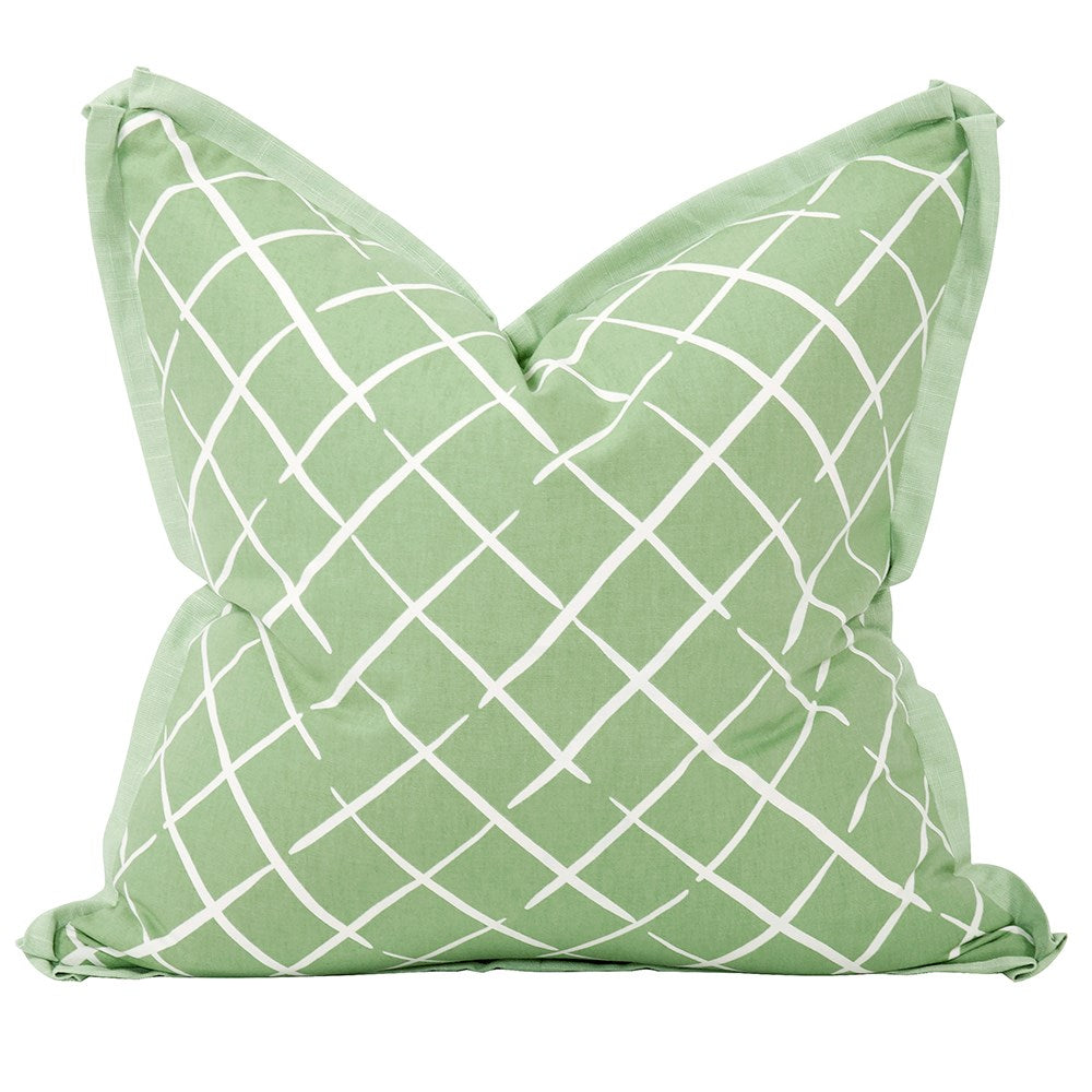 Cove End Palm Down Pillow- 24" x 24"