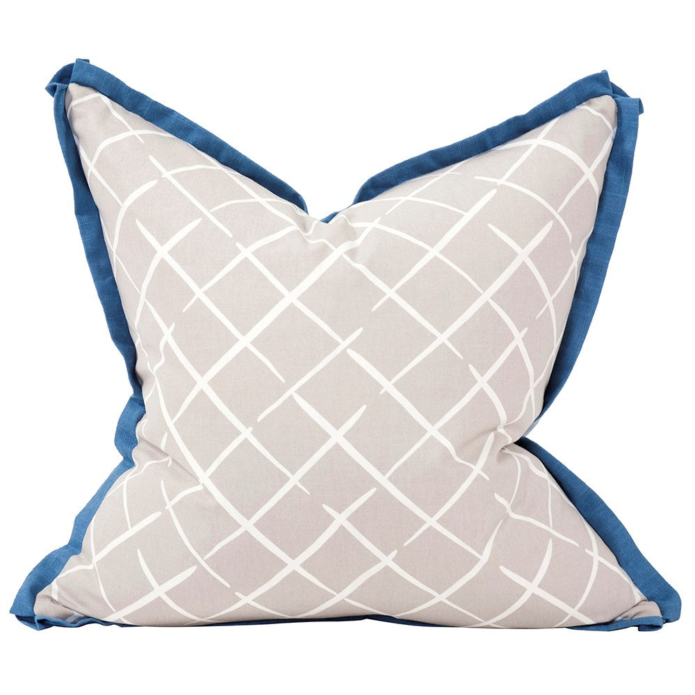 Cove End Ocean Poly Pillow- 24" x 24"