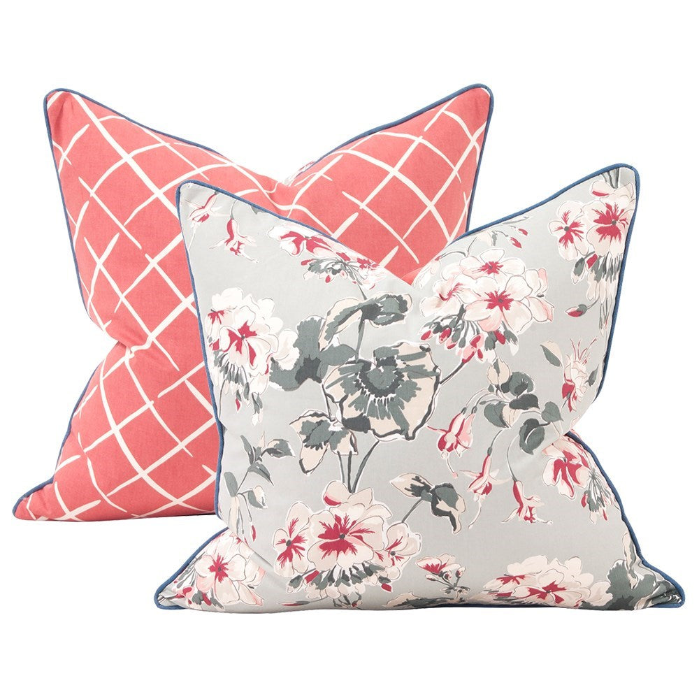 Mirador Morn Ocean Poly Pillow- 24" x 24"