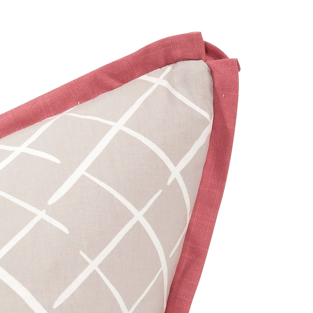 Cove End Summer Down Pillow- 24" x 24"