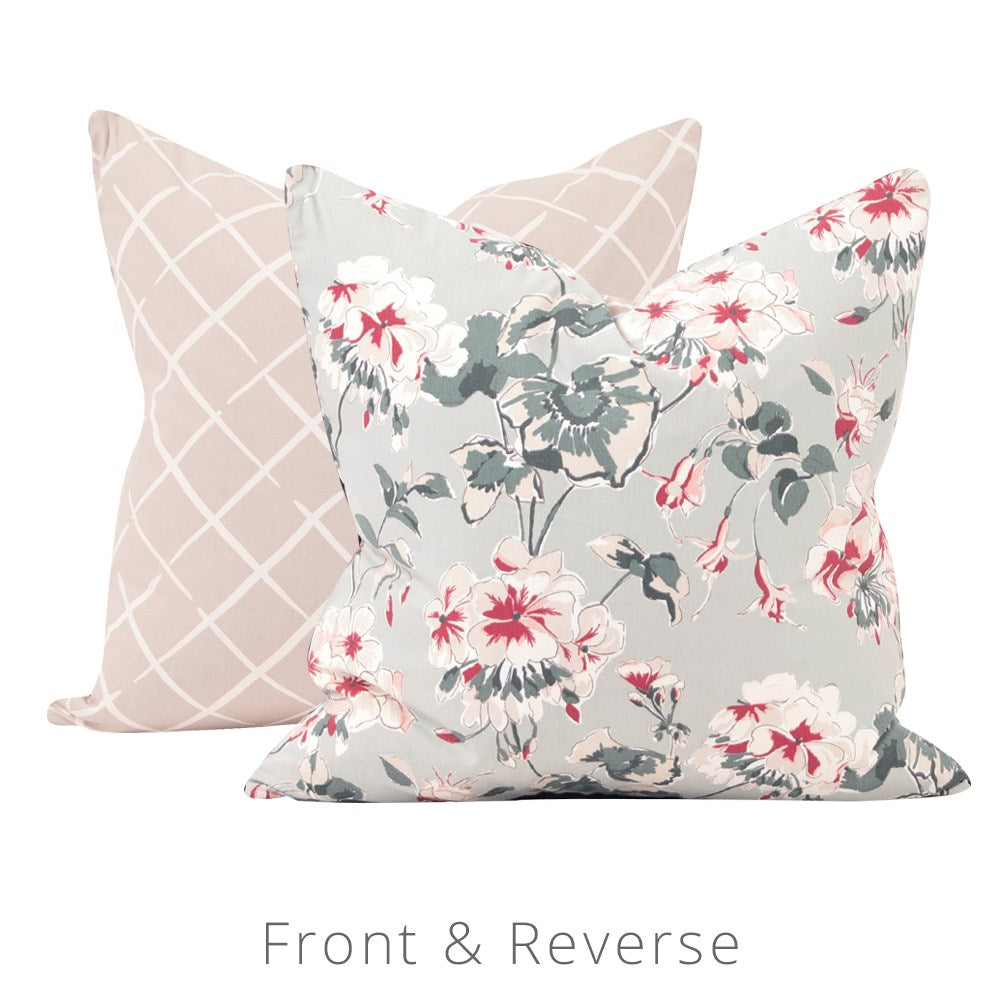 Mirador Morn Indigo Poly Pillow- 24" x 24"