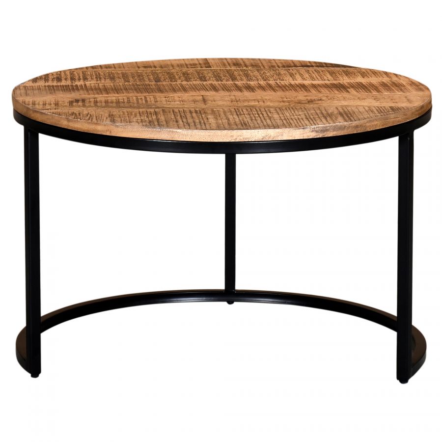 Darsh 3pc Washed Grey Coffee Table