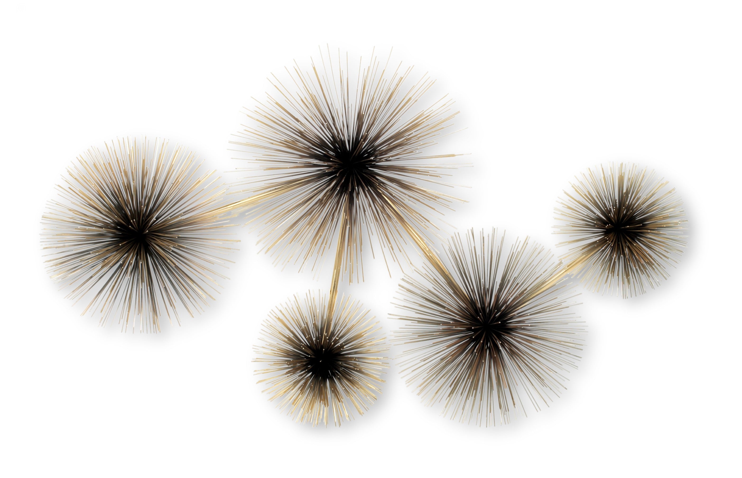 Urchin-Brass Wall Art
