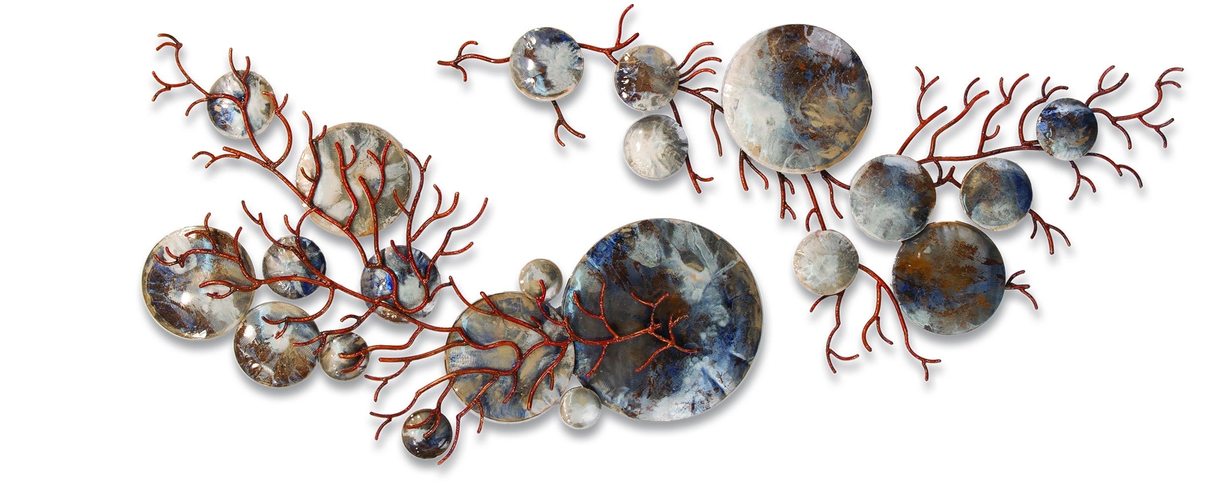 Coral Moons (S/2) Wall Art