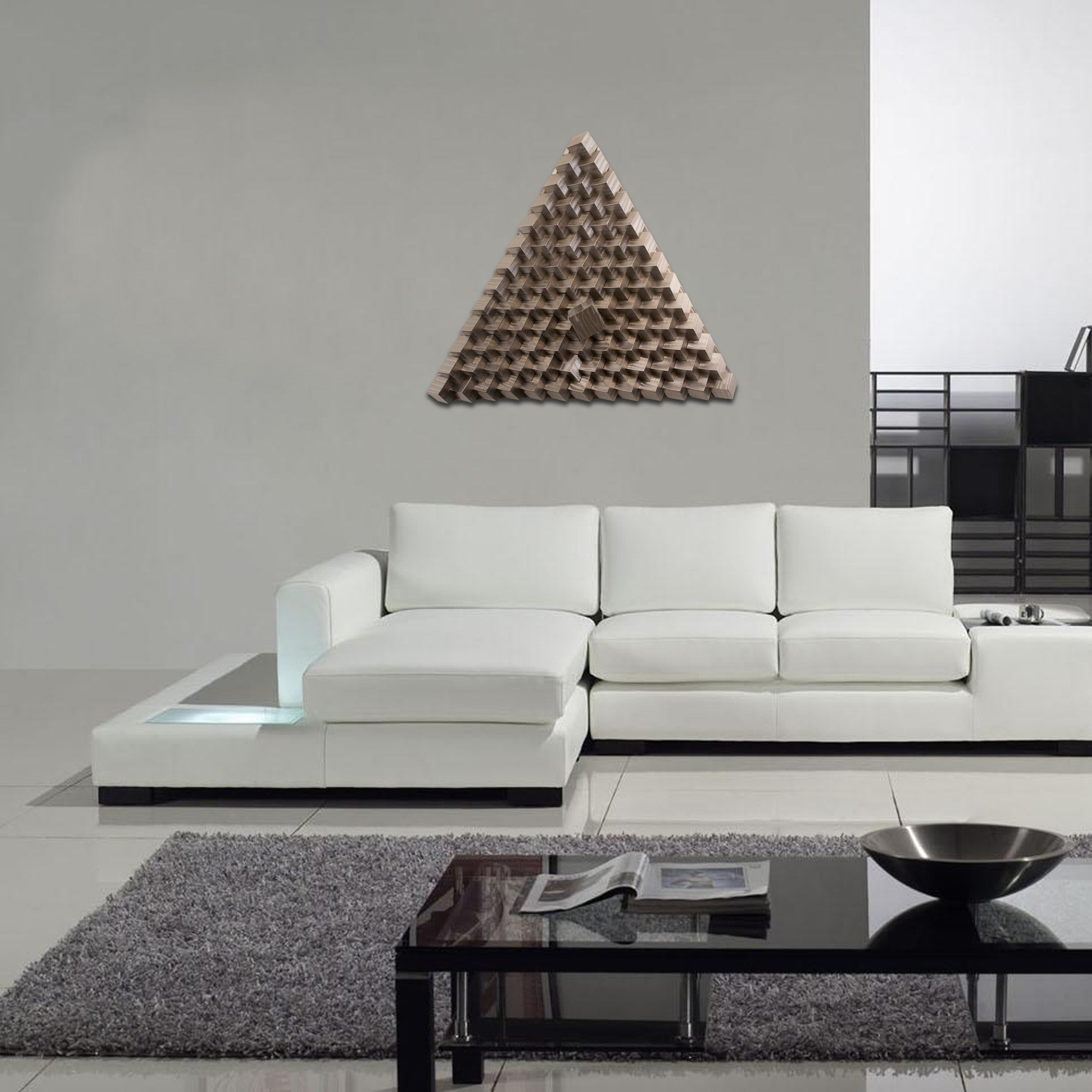 Delta Cubed Wall Art