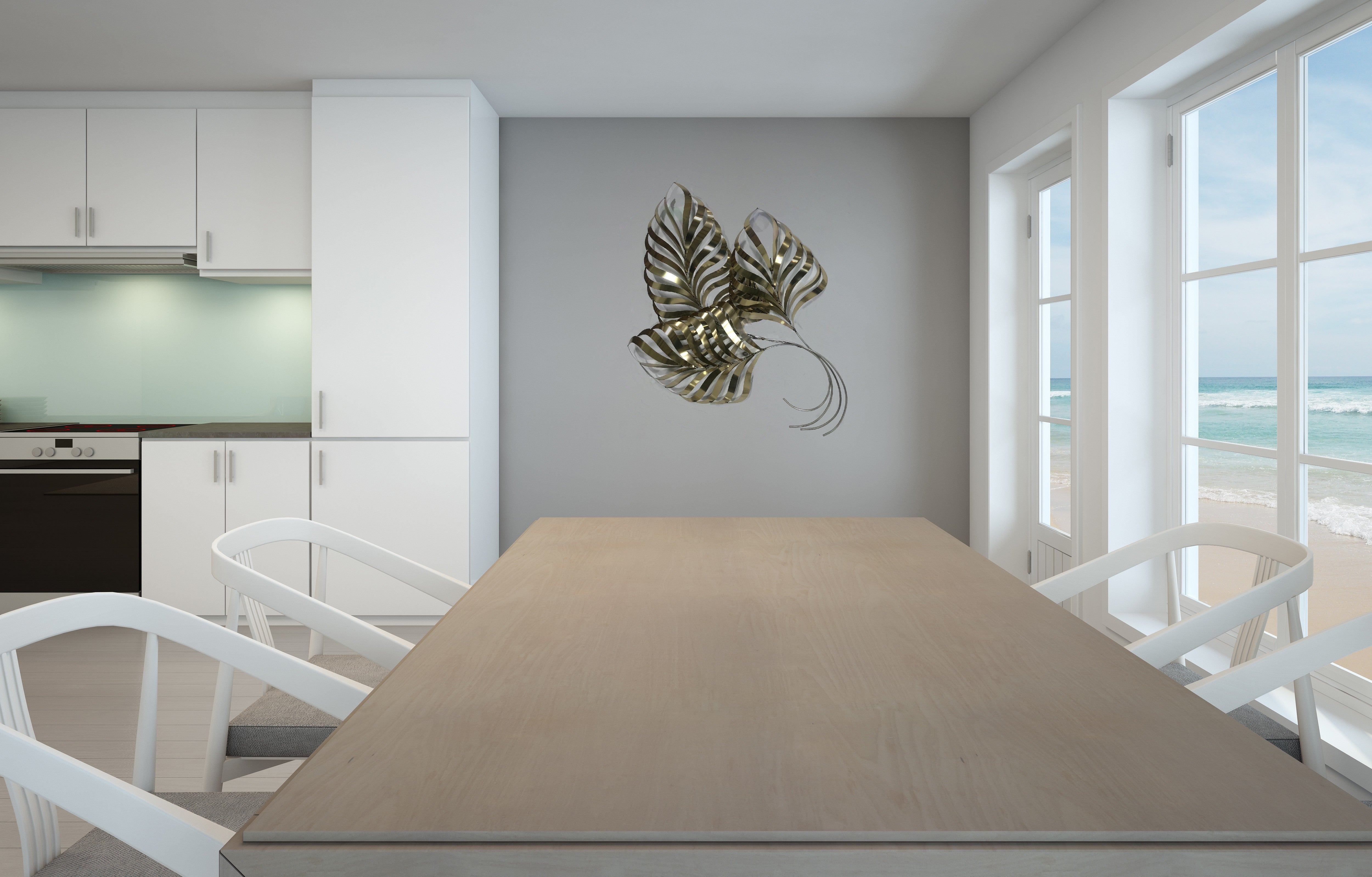 Leaves Trio Wall Art