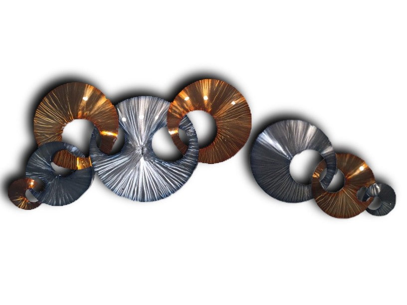 Interlink Stainless (S/2) Wall Art