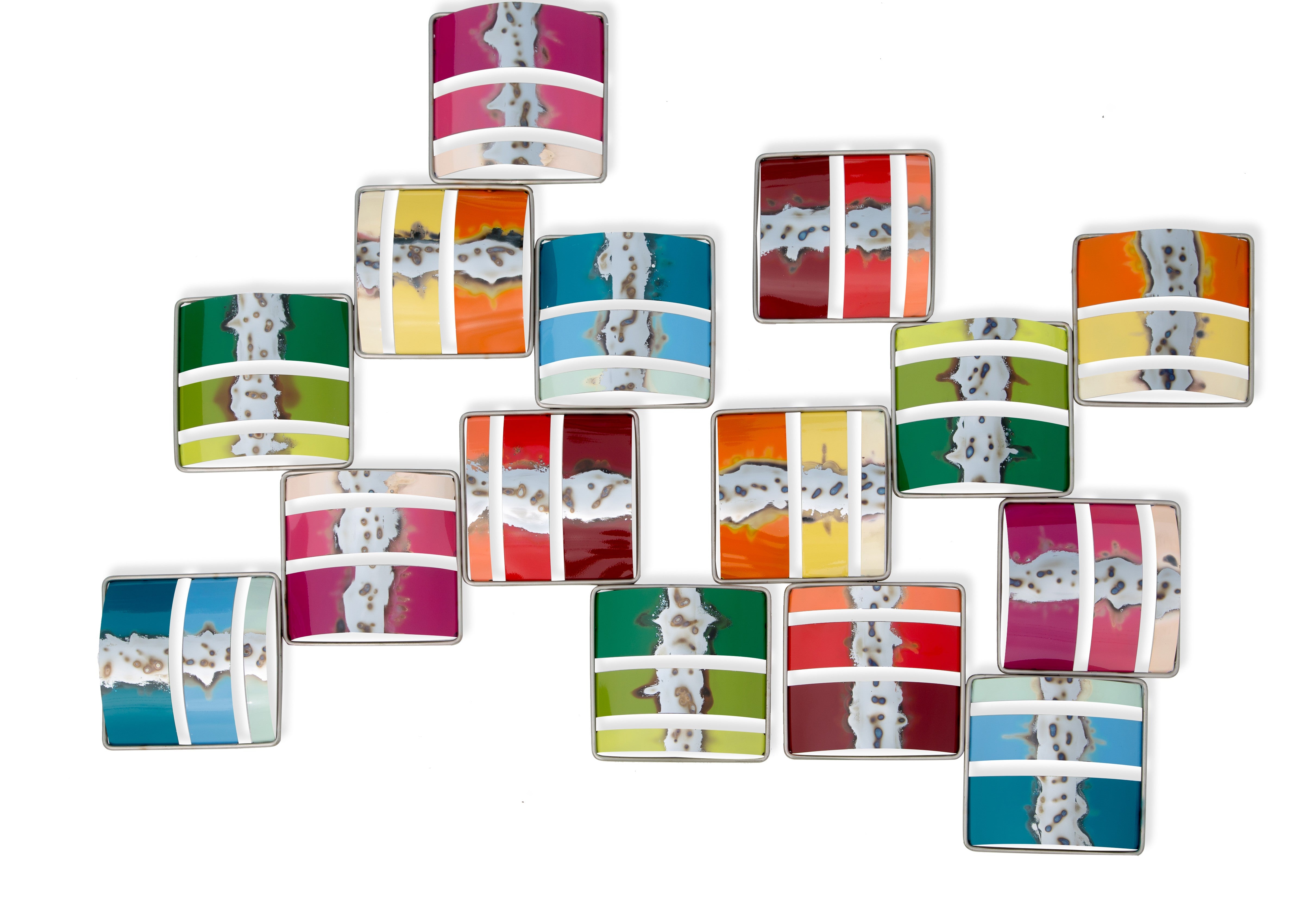 Exuberant Red (S/2) Wall Art