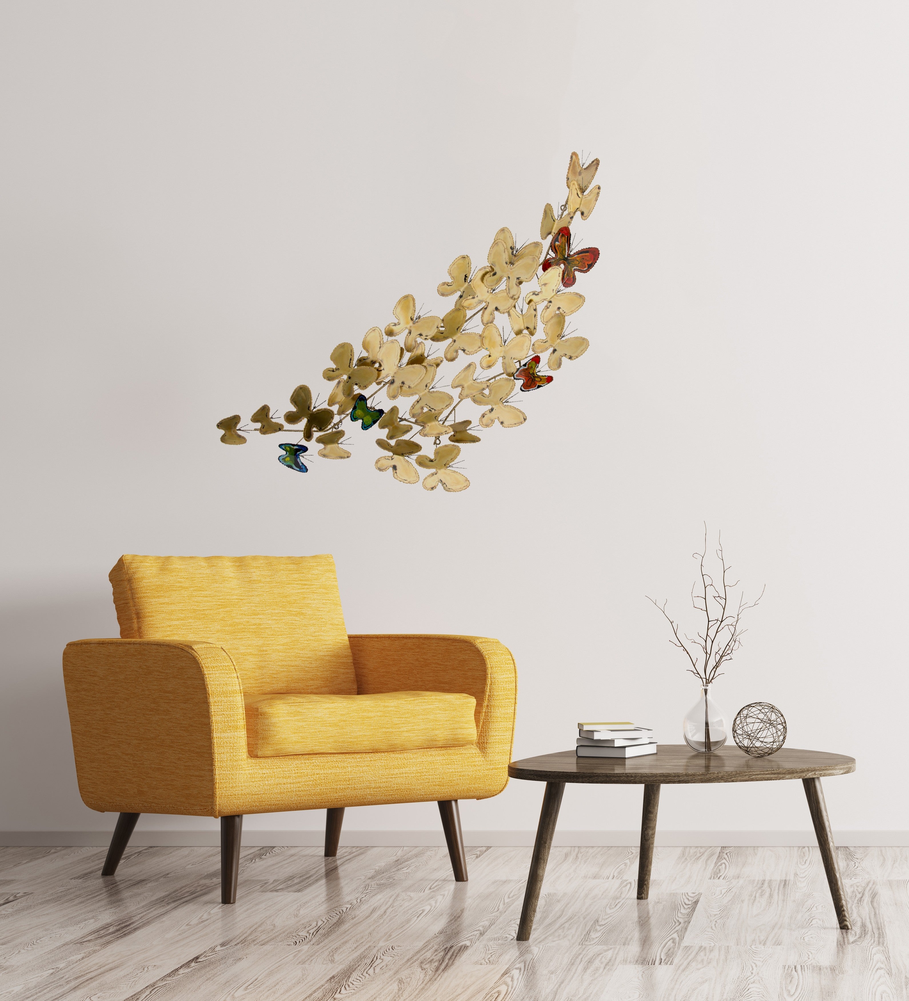 Vintage Butterflies Wall Art