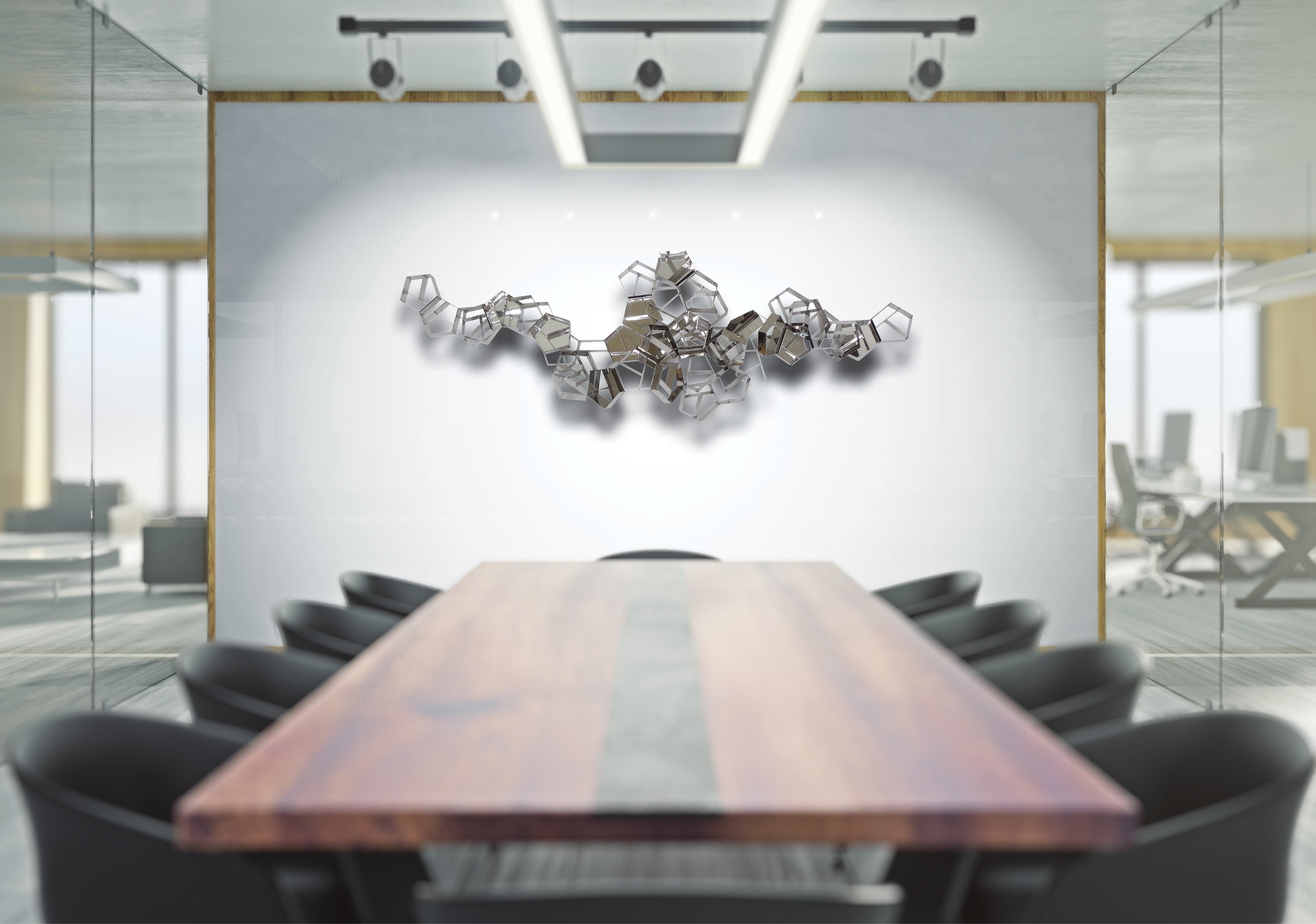 Skyline - Stainless Wall Art