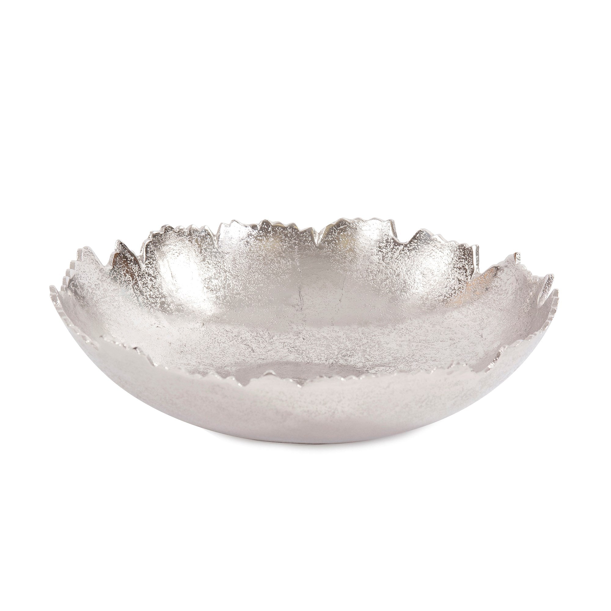 Silver Broken Edge Bowl / Wall Art