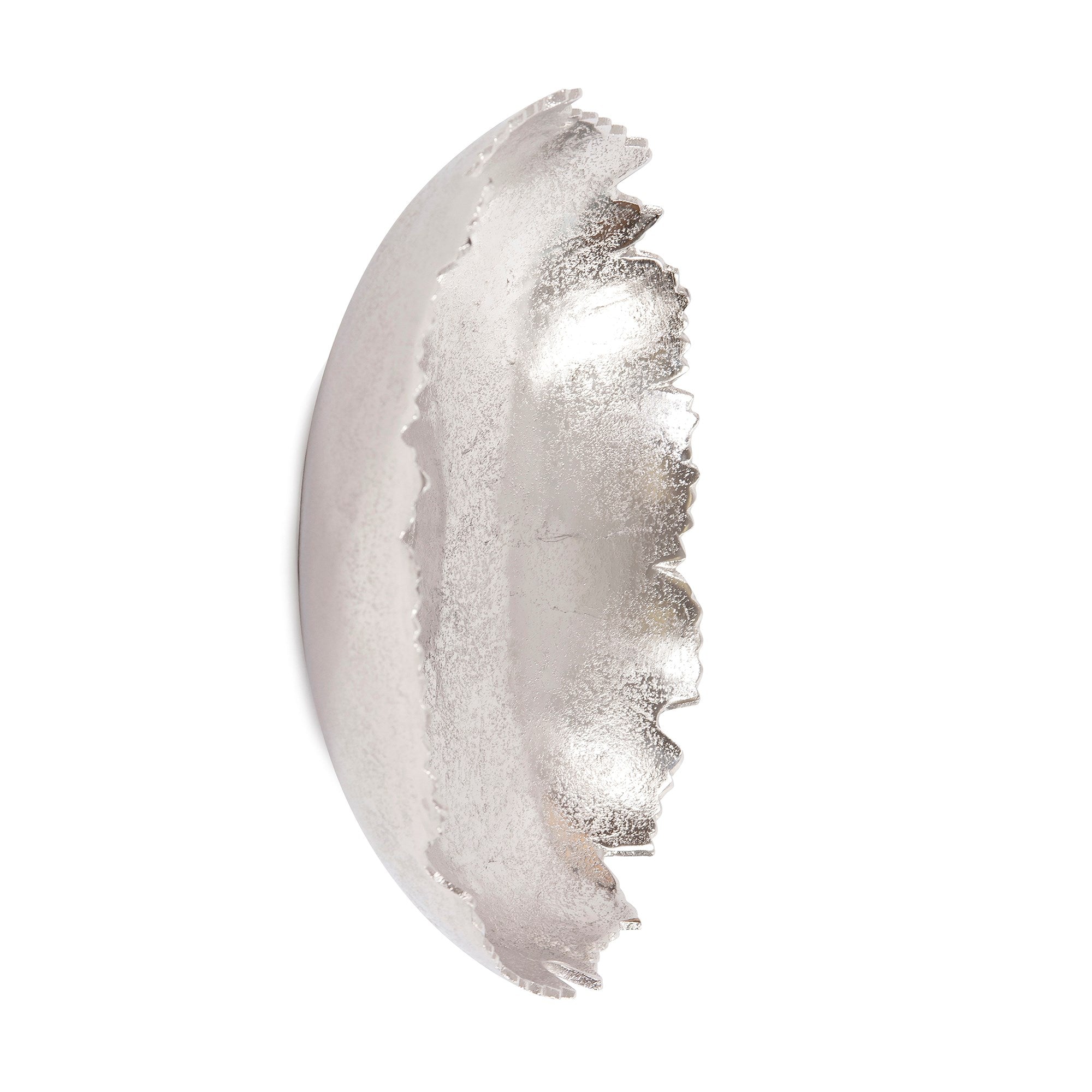 Silver Broken Edge Bowl / Wall Art