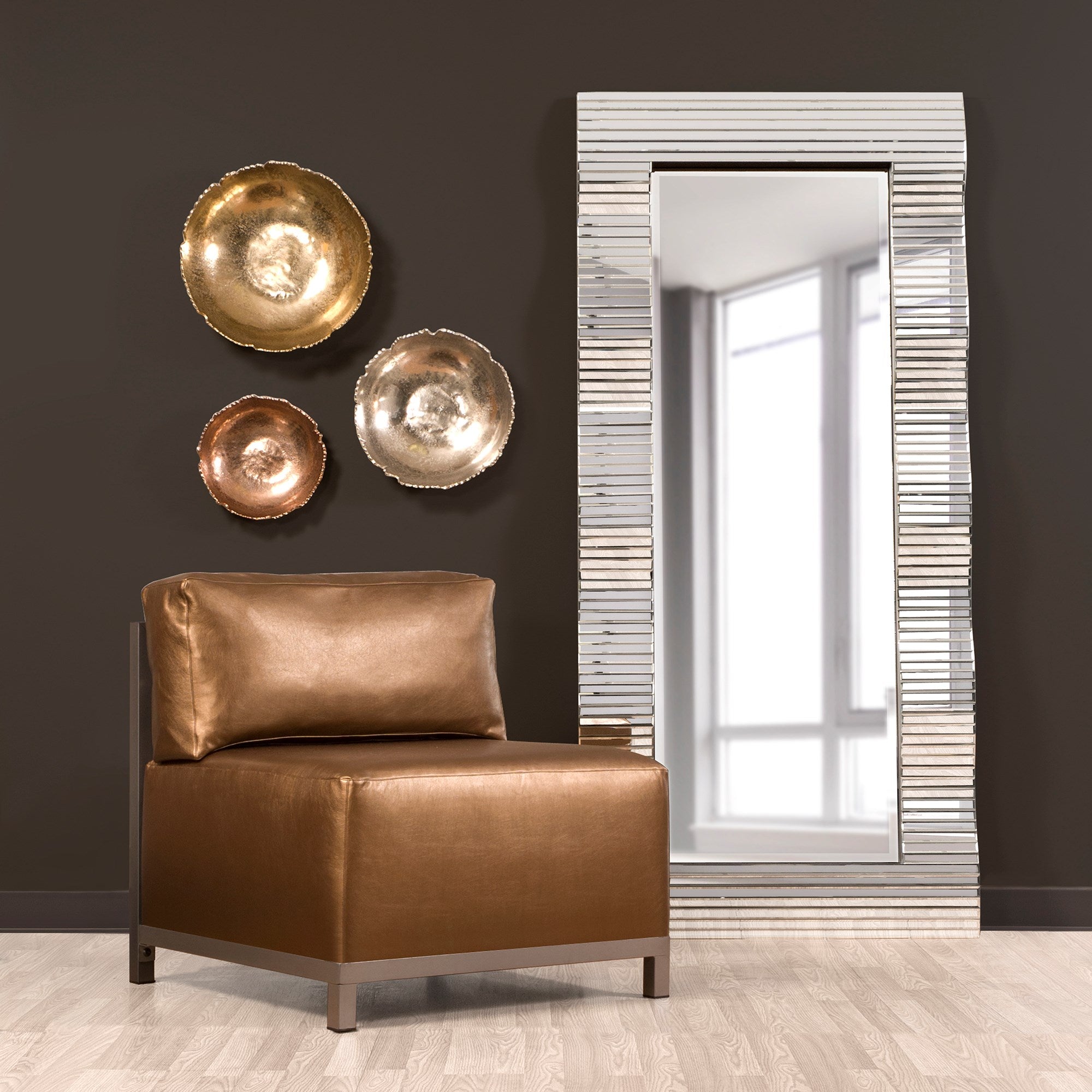 Silver Broken Edge Bowl / Wall Art