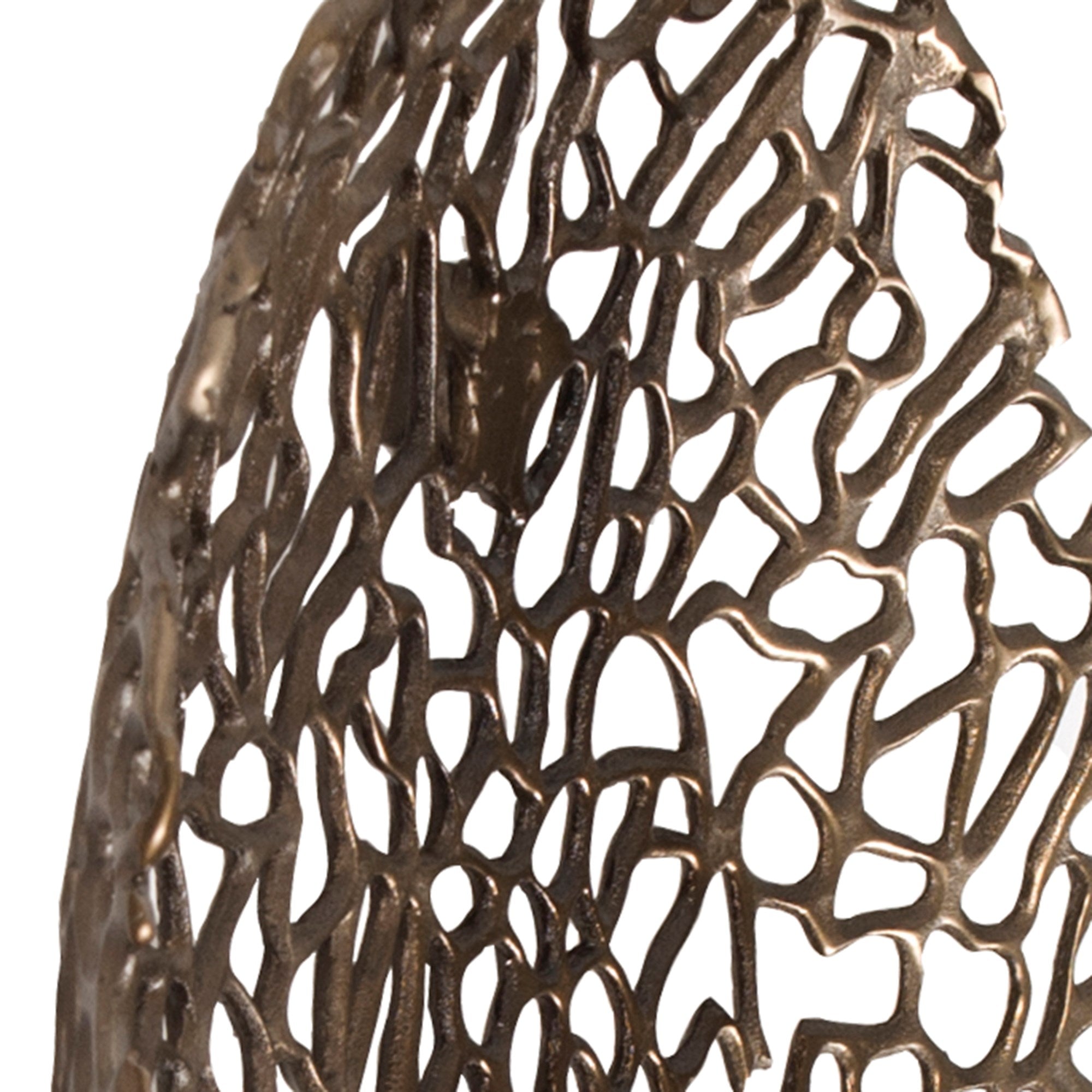 Open Work Bronze Wall Decor