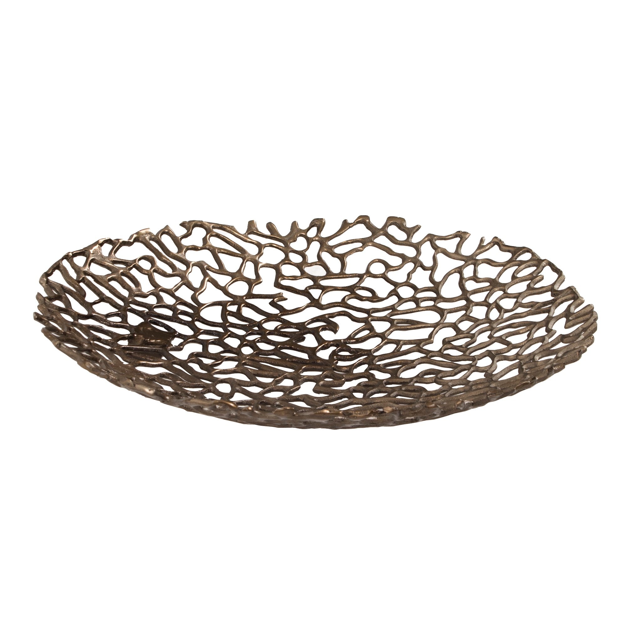 Open Work Bronze Wall Decor