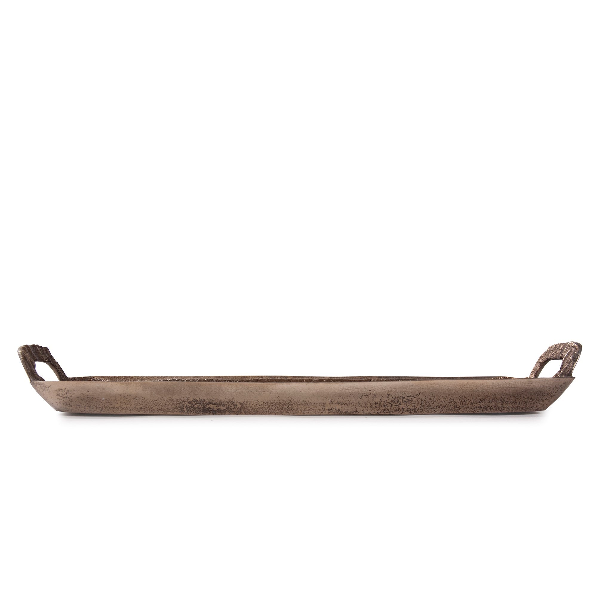 Organic Grooved Aluminum Tray