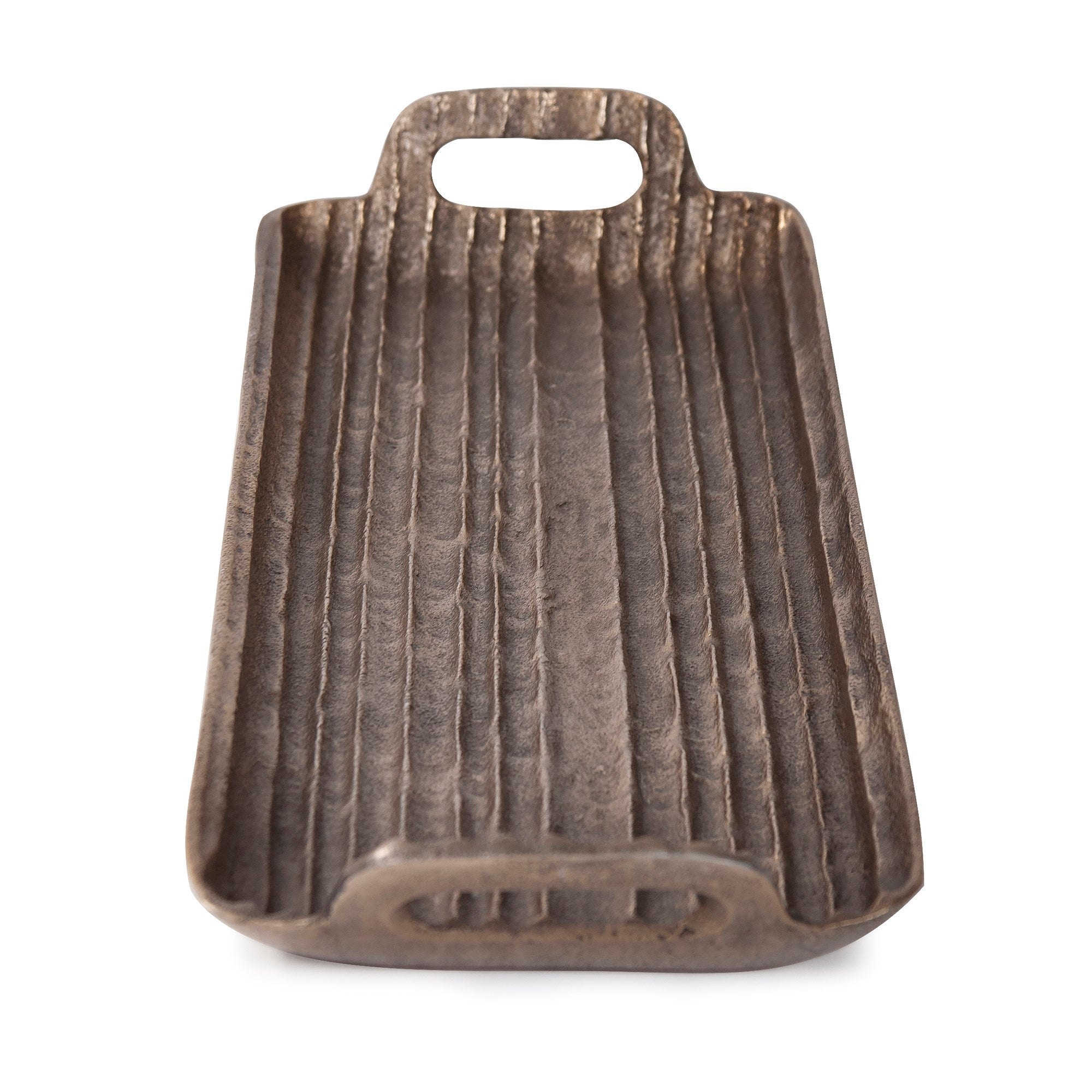 Organic Grooved Aluminum Tray