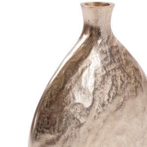 Hammered Organic Gold Aluminum Bottle, Small