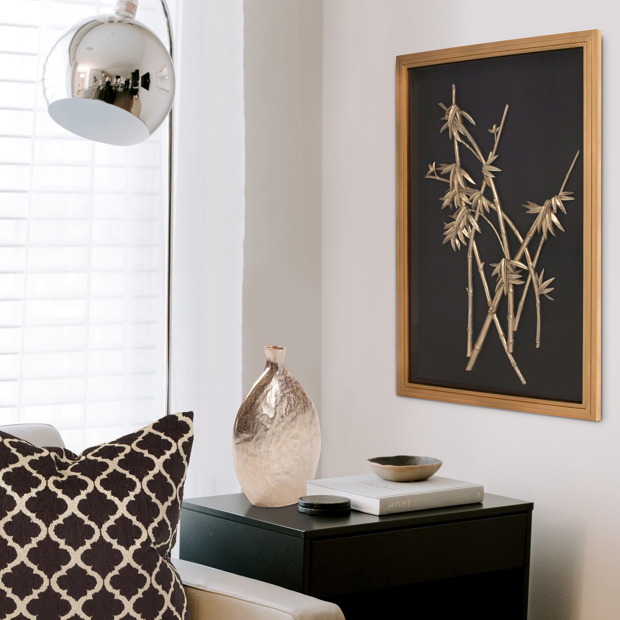 Hammered Organic Gold Aluminum Bottle, Small