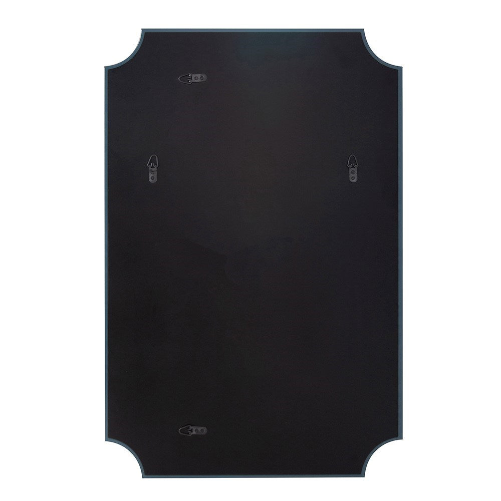 Scalloped Frameless Mirror