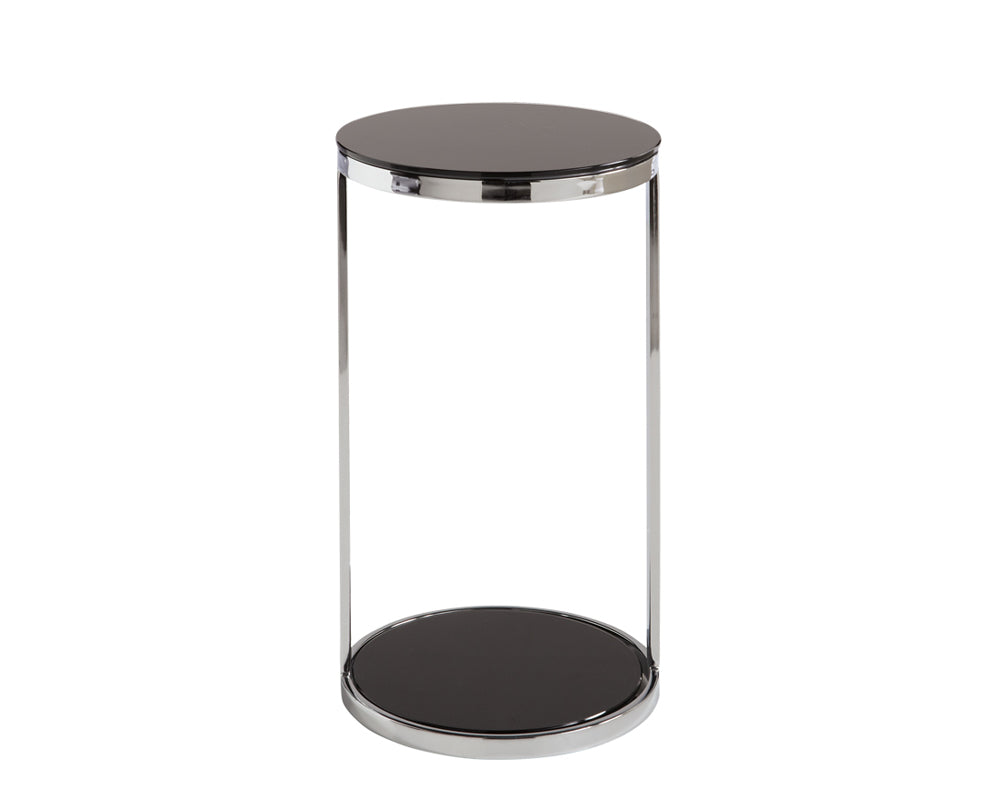 Benjamin End Table - Chrome