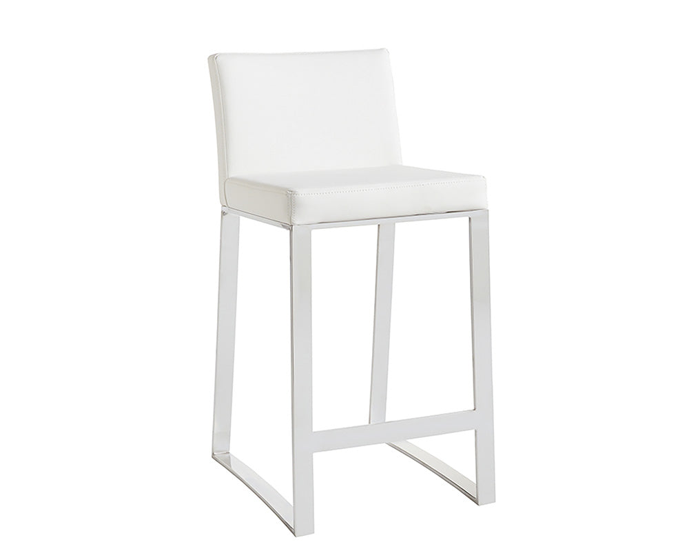 Architect Counter Stool - White