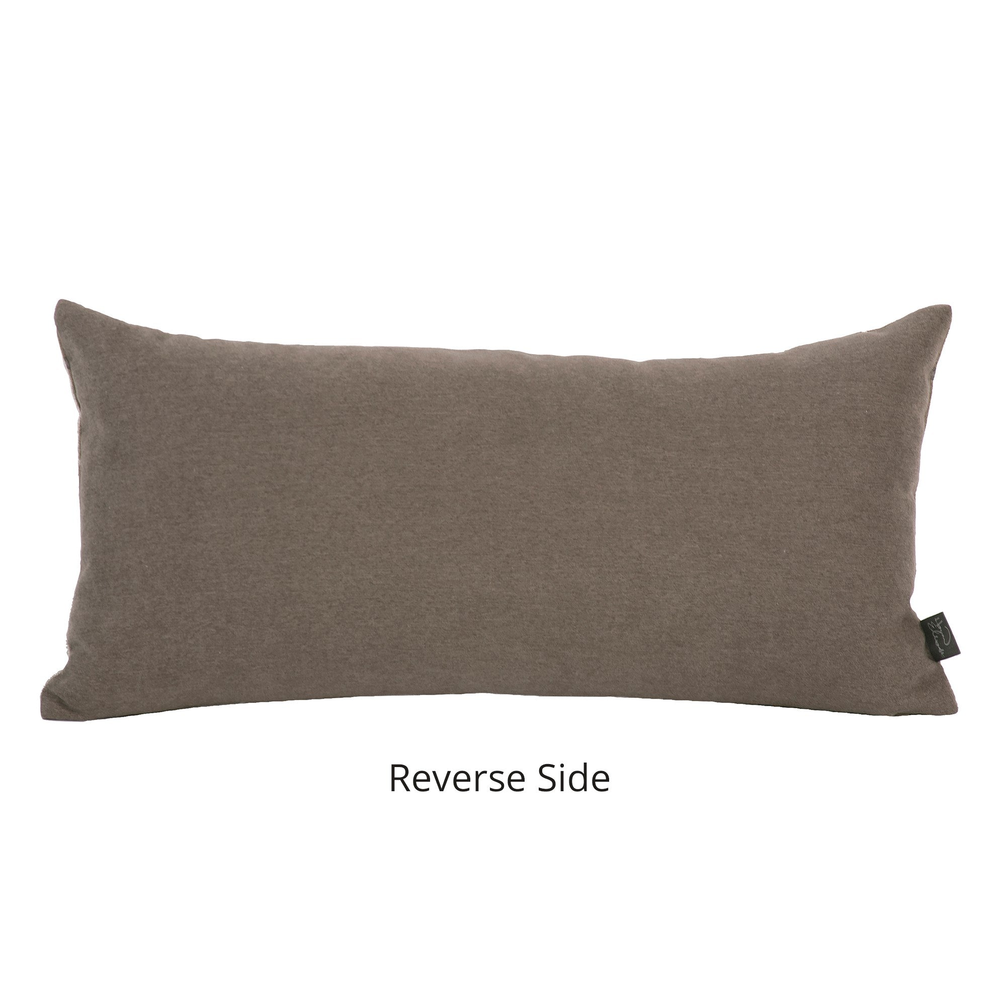 Oxford Moss Kidney Poly Pillow- 11" x 22"