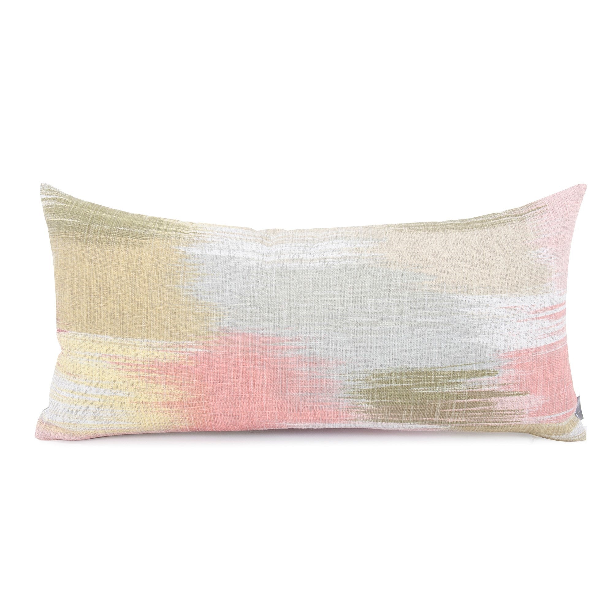 Gleam Coral Kidney Pillow- 11" x 22"