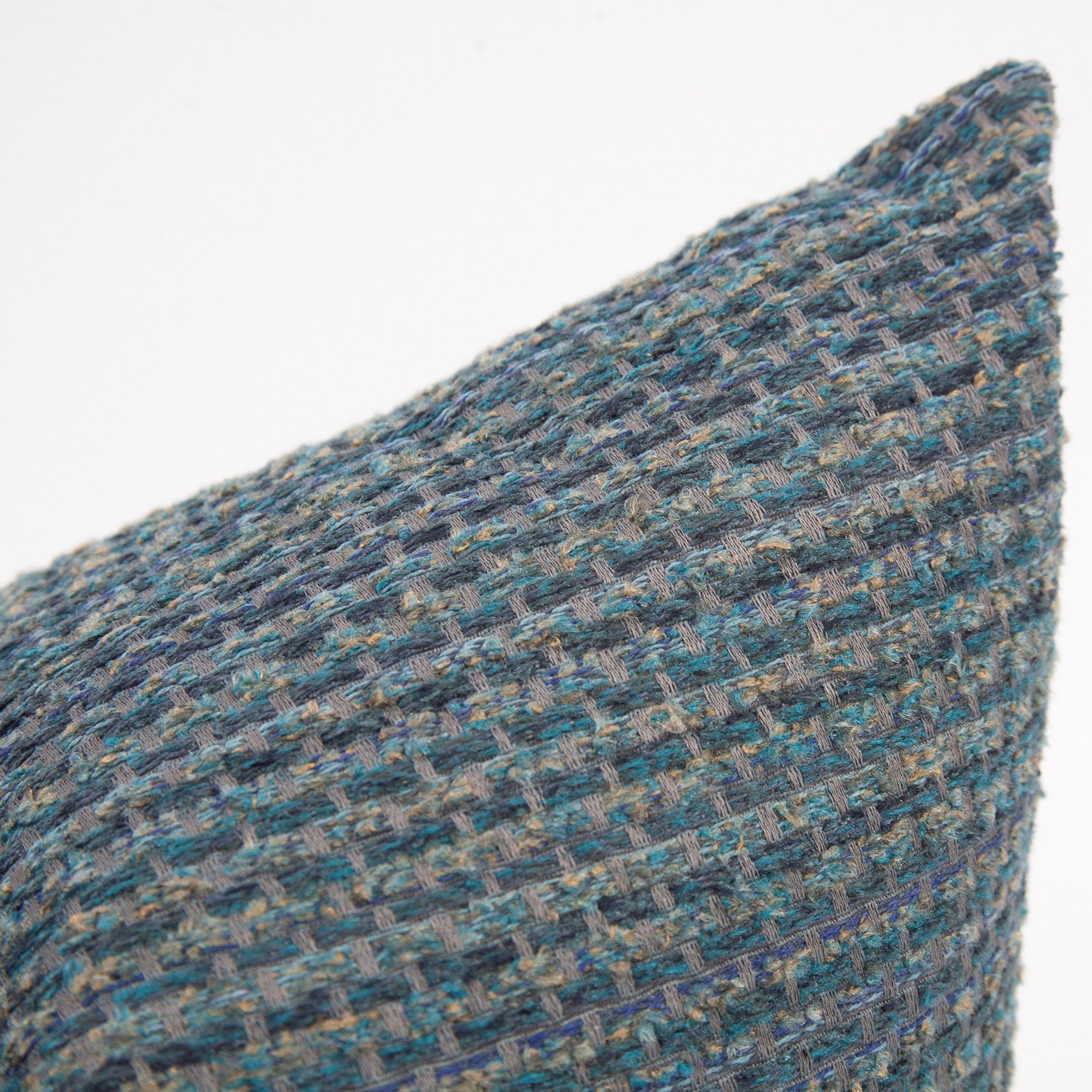 Alton Indigo Kidney Pillow- 11" x 22"