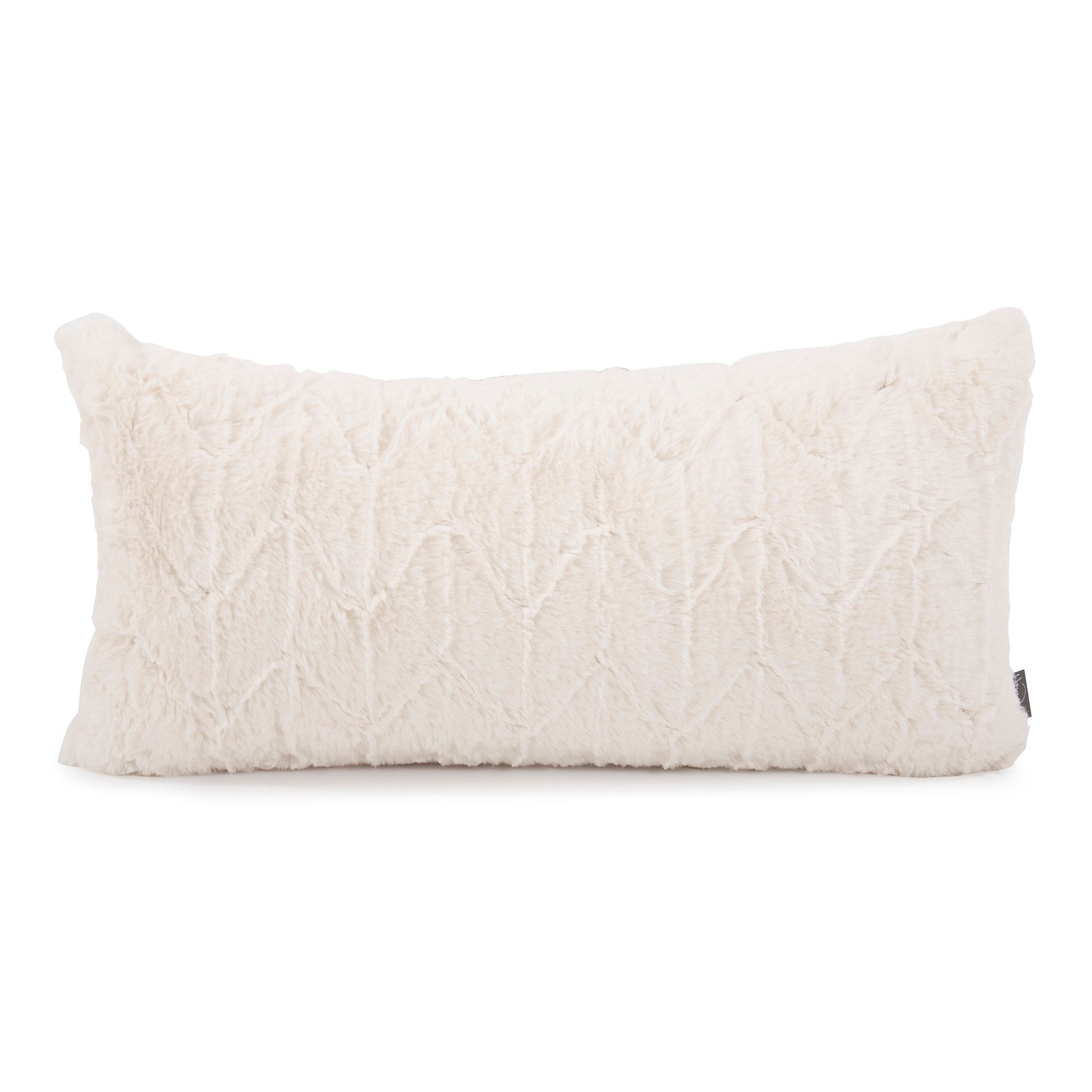 Angora Natural Kidney Pillow- 11" x 22"