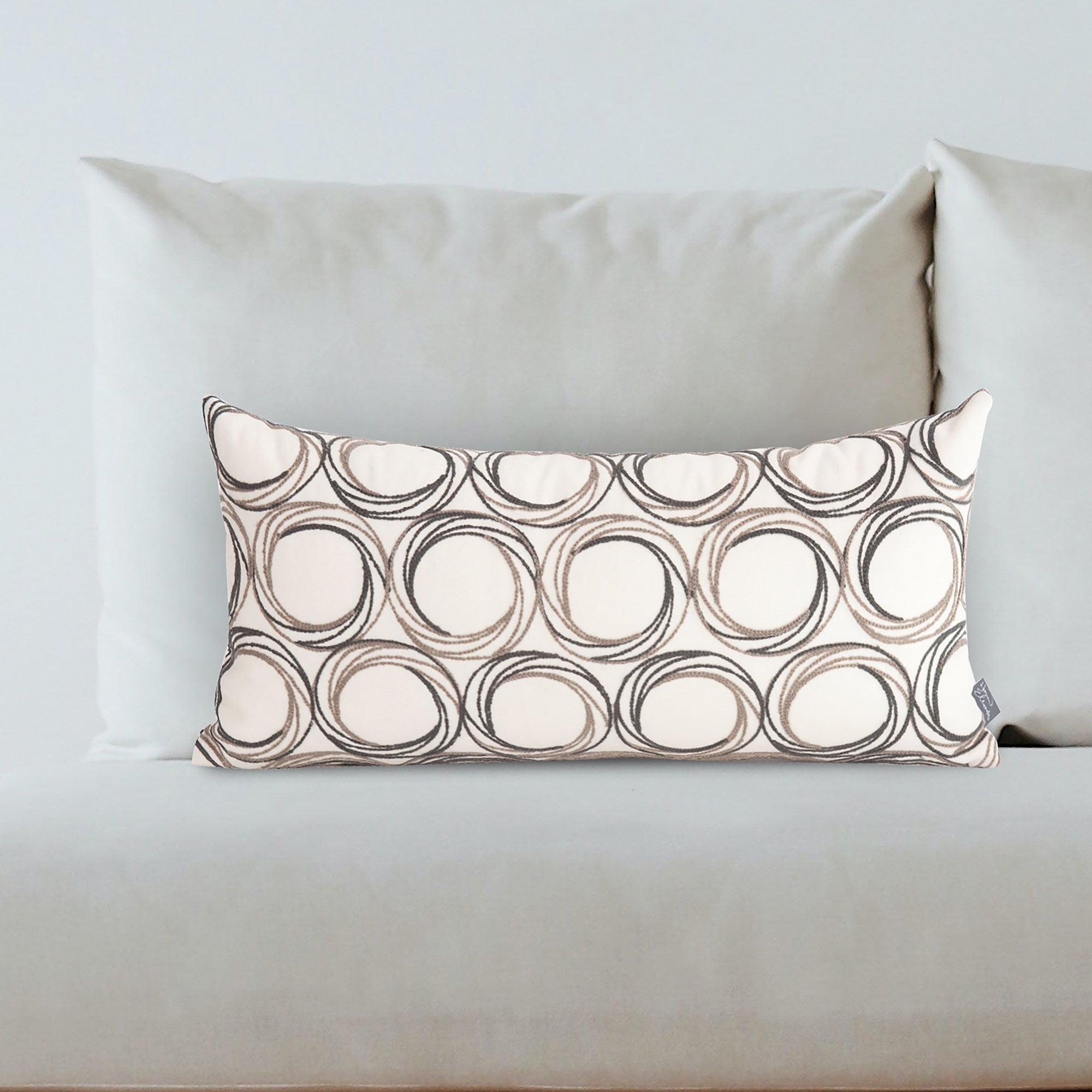 Demo Stone Kidney Pillow- 11" x 22"