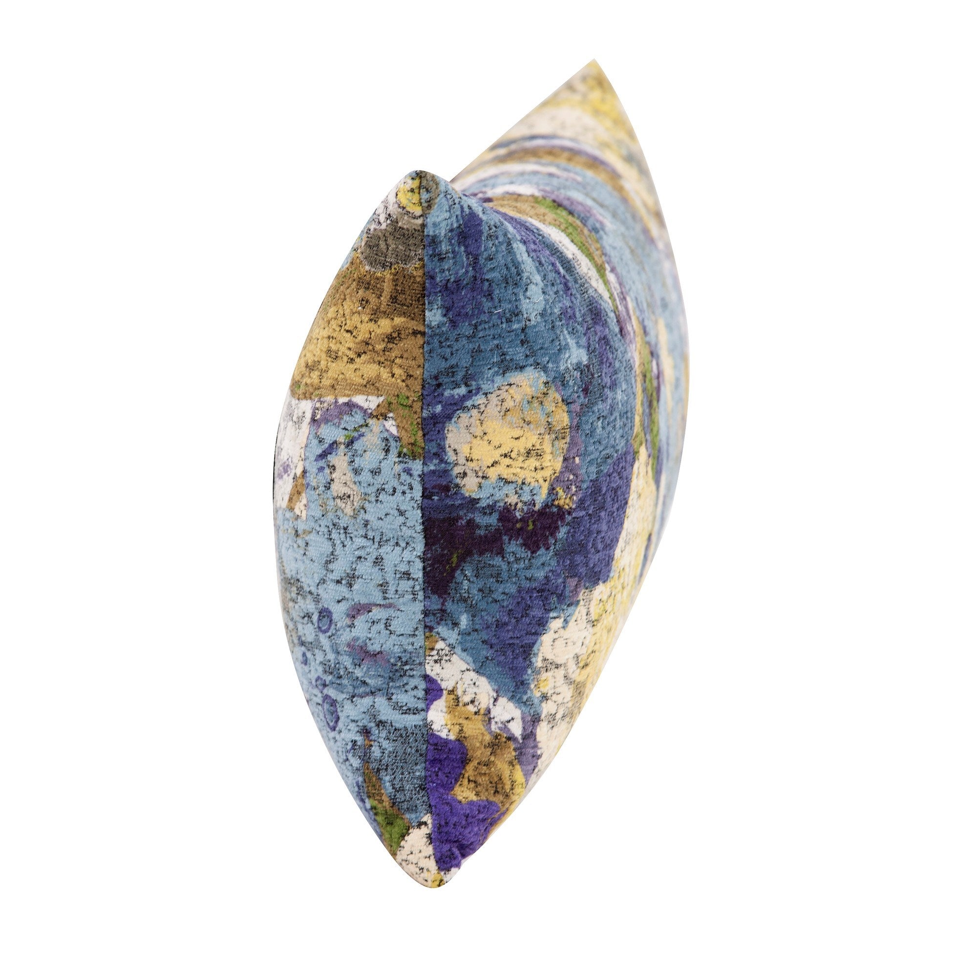 Stanton Eggplant Kidney Pillow- 11" x 22"