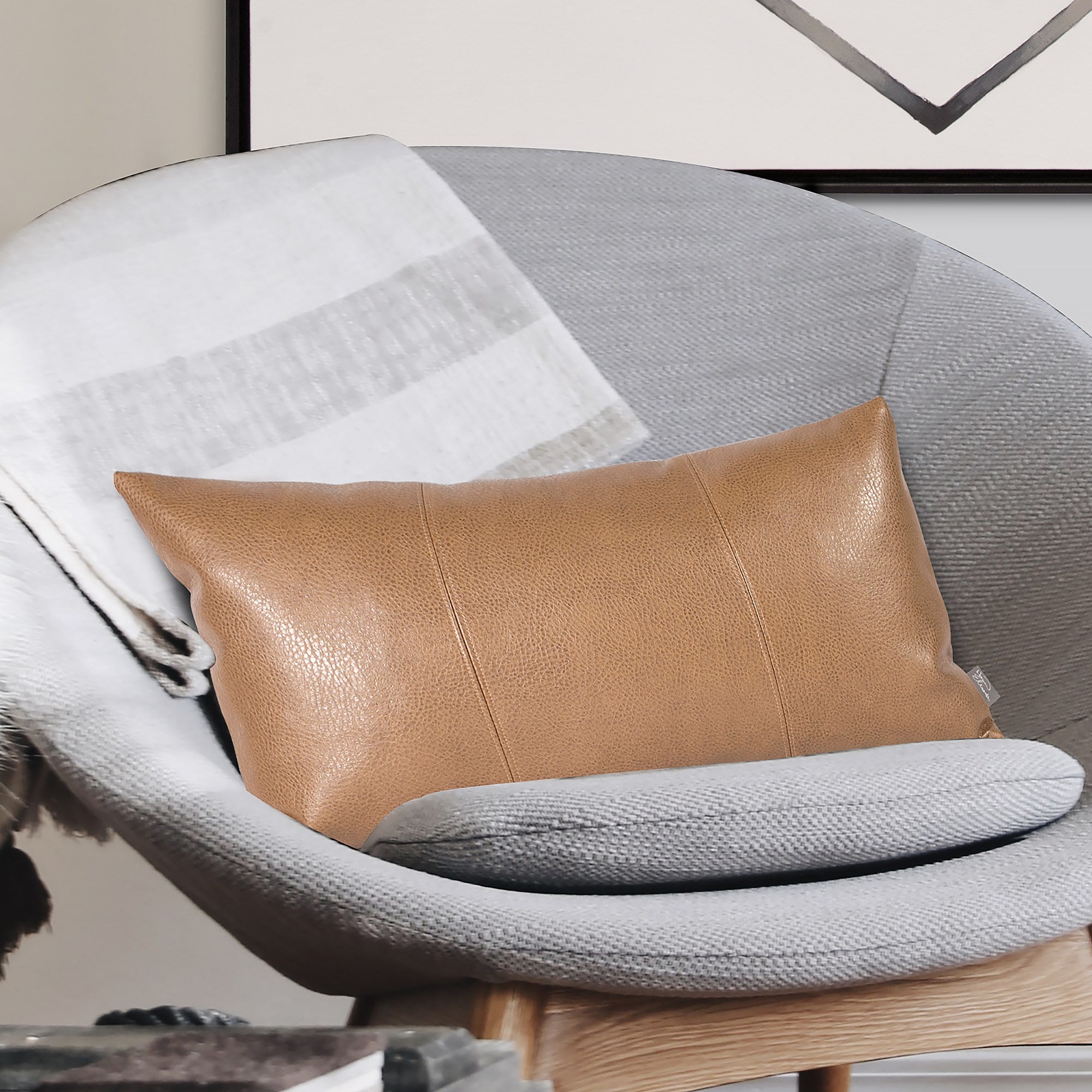 Avanti Bronze Kidney Pillow- 11" x 22"