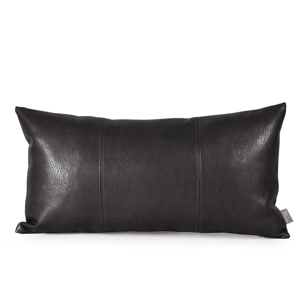 Avanti Black Kidney Pillow- 11" x 22"