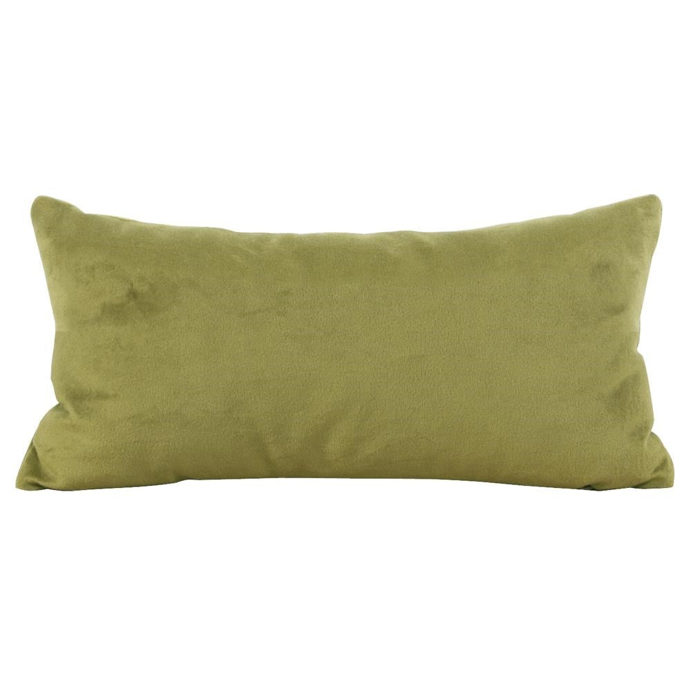 Bella Moss Kidney Down Pillow- 11" x 22"