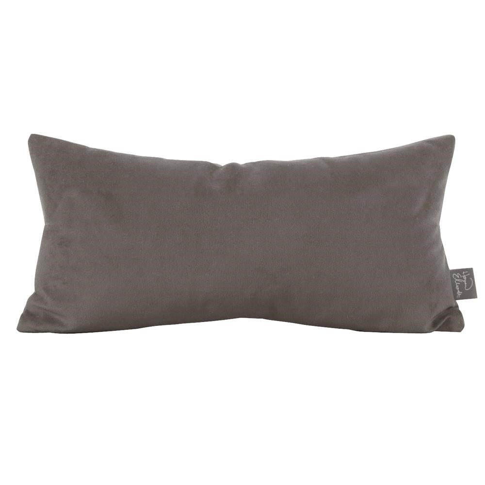Bella Pewter Kidney Pillow- 11" x 22"