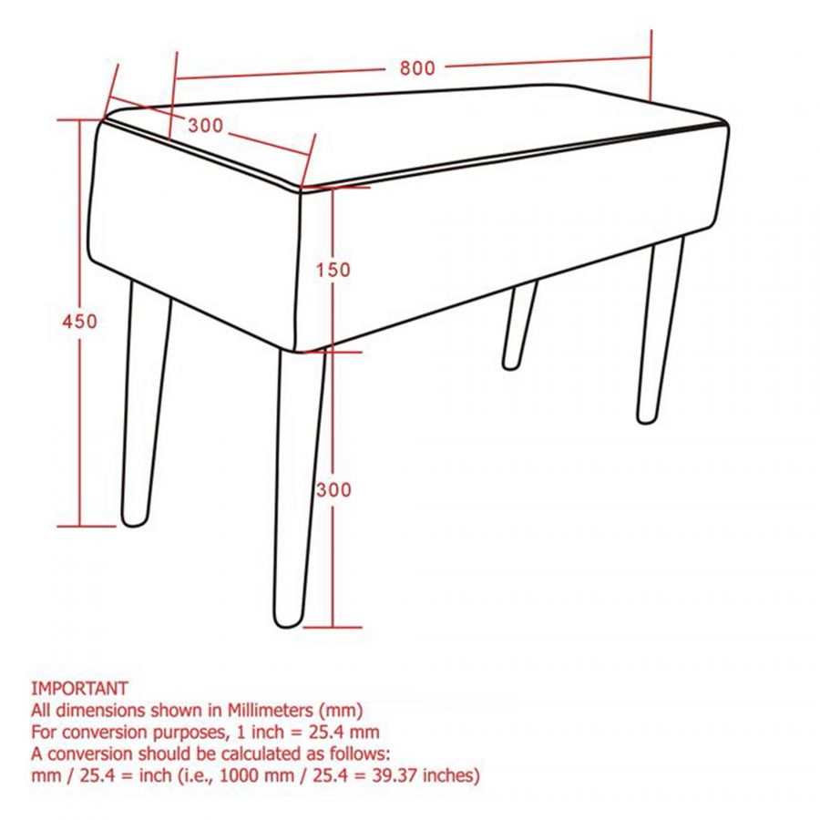 Minto Blue Bench