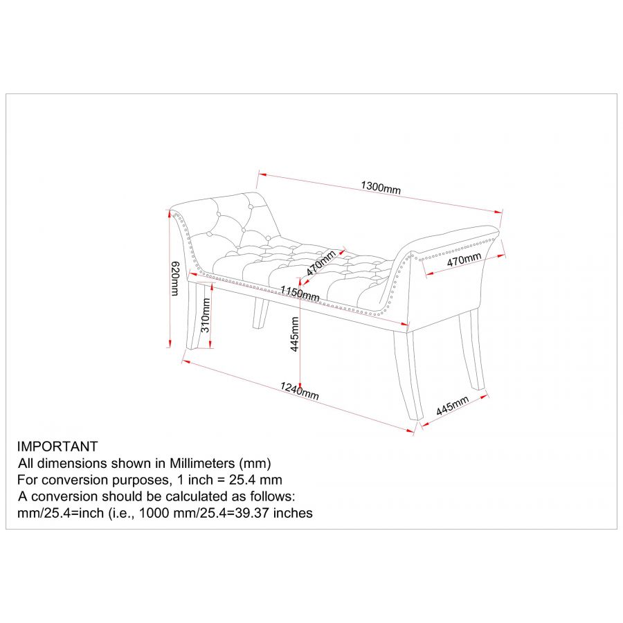 Velci Grey Bench