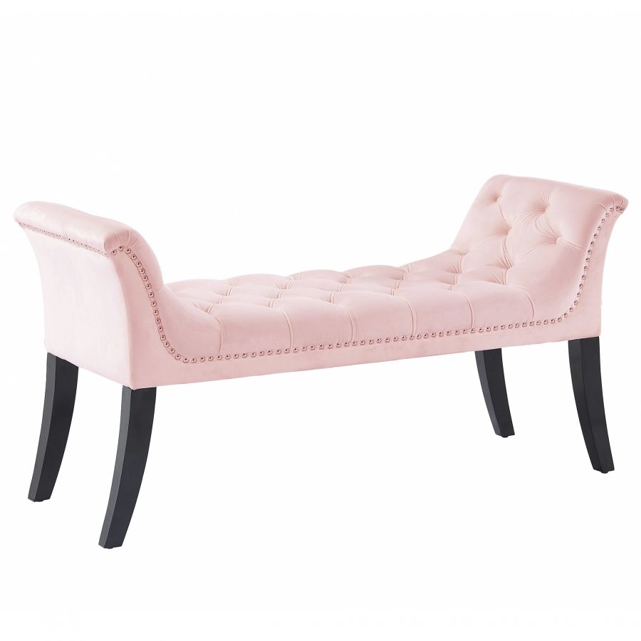 Velci Blush Pink Bench
