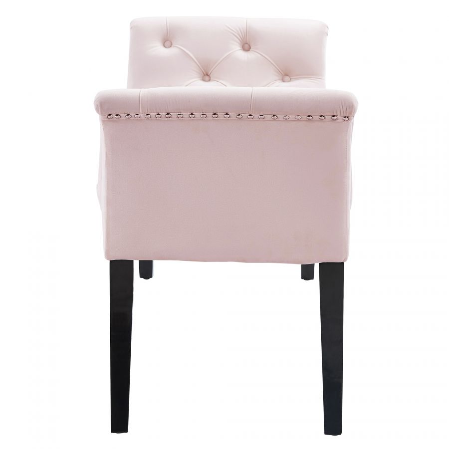 Velci Blush Pink Bench