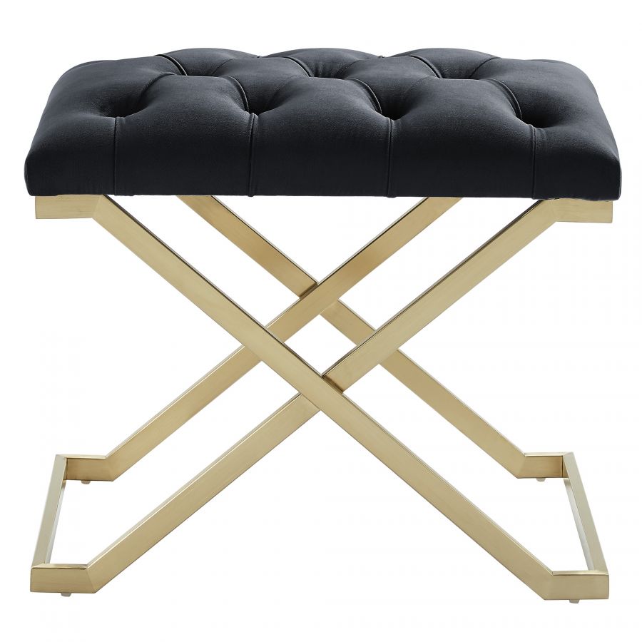 Rada Black - Gold Bench